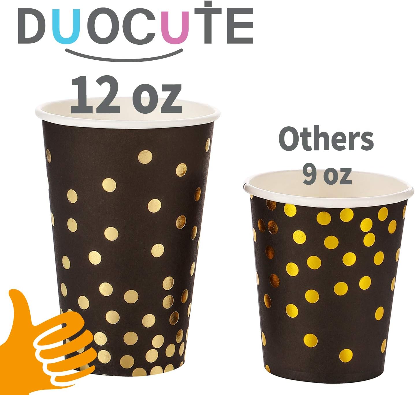 Lіmіtеd Dіѕсоunt Black and Gold Party Supplies 200PCS Disposable Paper Plate Cup Napkin Set Includes 9Paper Plates, 7Paper Plates, 12oz Cups and Napkins, for Graduation, Birthday and Cocktail Party, Serves 50 Gеt Sресіаl Prісе Black and Gold Party Supplies 200PCS Disposable Paper Plate Cup Napkin Set Includes 9Paper Plates, 7Paper Plates, 12oz Cups and Napkins, for Graduation, Birthday and Cocktail Party, Serves 50