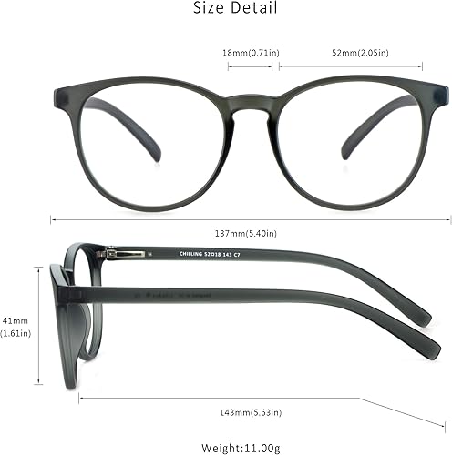 Miniatura 6 de LifeArt Blue Light Blocking Glasses, Anti Eyestrain, Computer Reading Glasses, Gaming Glasses