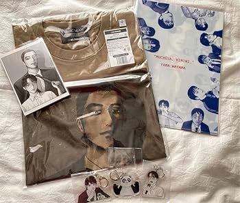 和山やま ファミレス行こ。 狂児 聡実くん フルカラーイラスト Tシャツ 描き下ろし商品〈和山やま〉「ファミレス行こ。」Tシャツ | RE