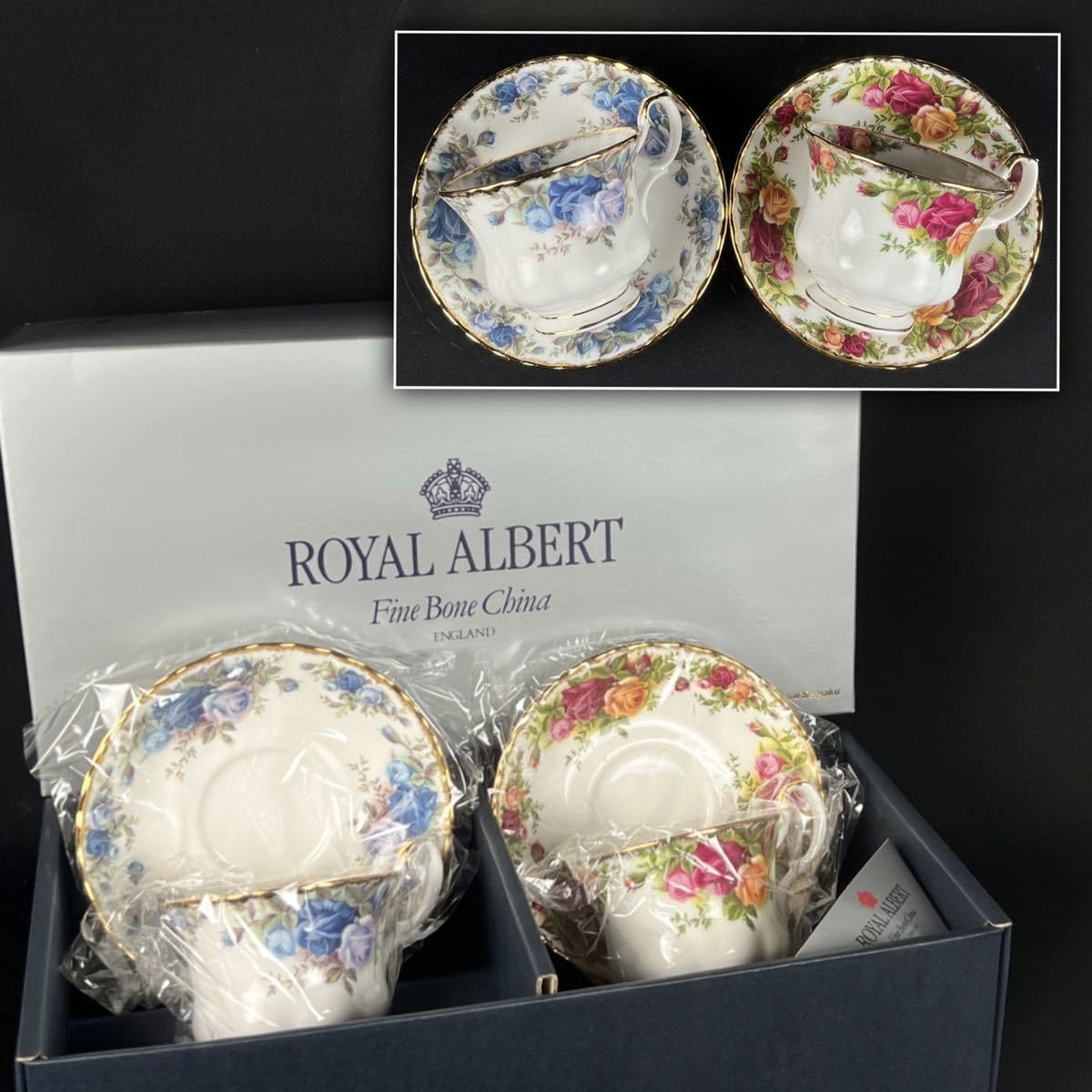 Amazon.com: Royal Albert Royal Albert Moonlight Rose/Old 