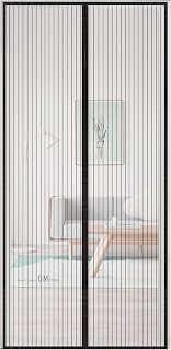 YUFER Magnetic Screen Door 40×96 Mesh Screen Curtain Door with Sealing Door, Heavy Duty,Door Screen - Fits Door Size up to 38''x96''…