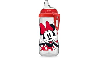 NUK DISNEY'S 10oz MINNIE MOUSE SILICONE SIPPY CUP
