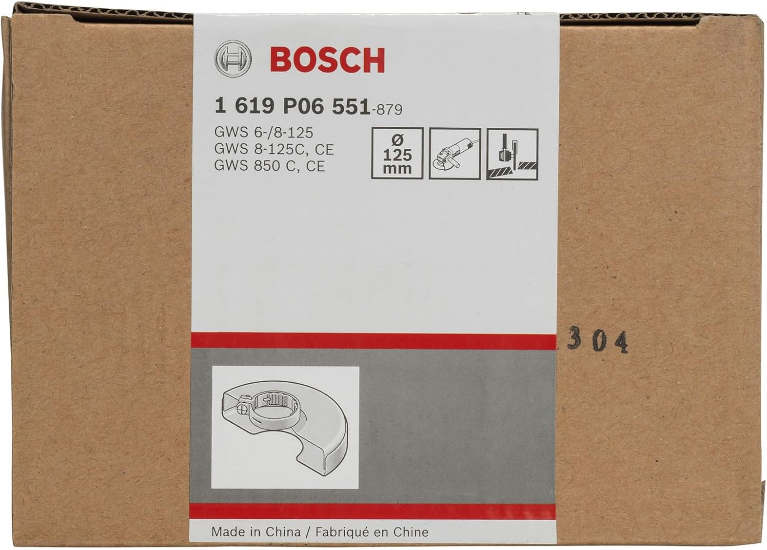 Bosch Professional Protective Guard With Cover (Ø 125 mm, Accessories Angle Grinders)