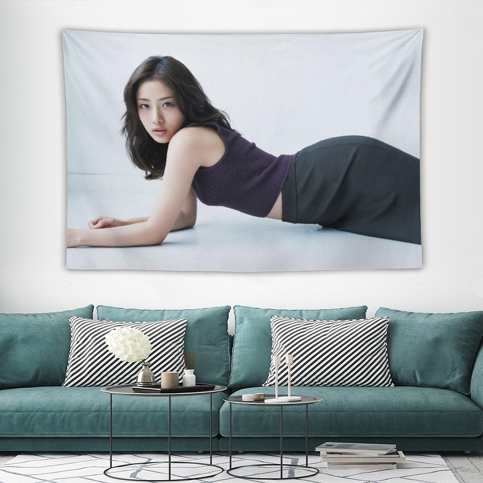 Amazon.co.jp: 石原さとみかわいくて甘いタペストリー ポスター、壁画 