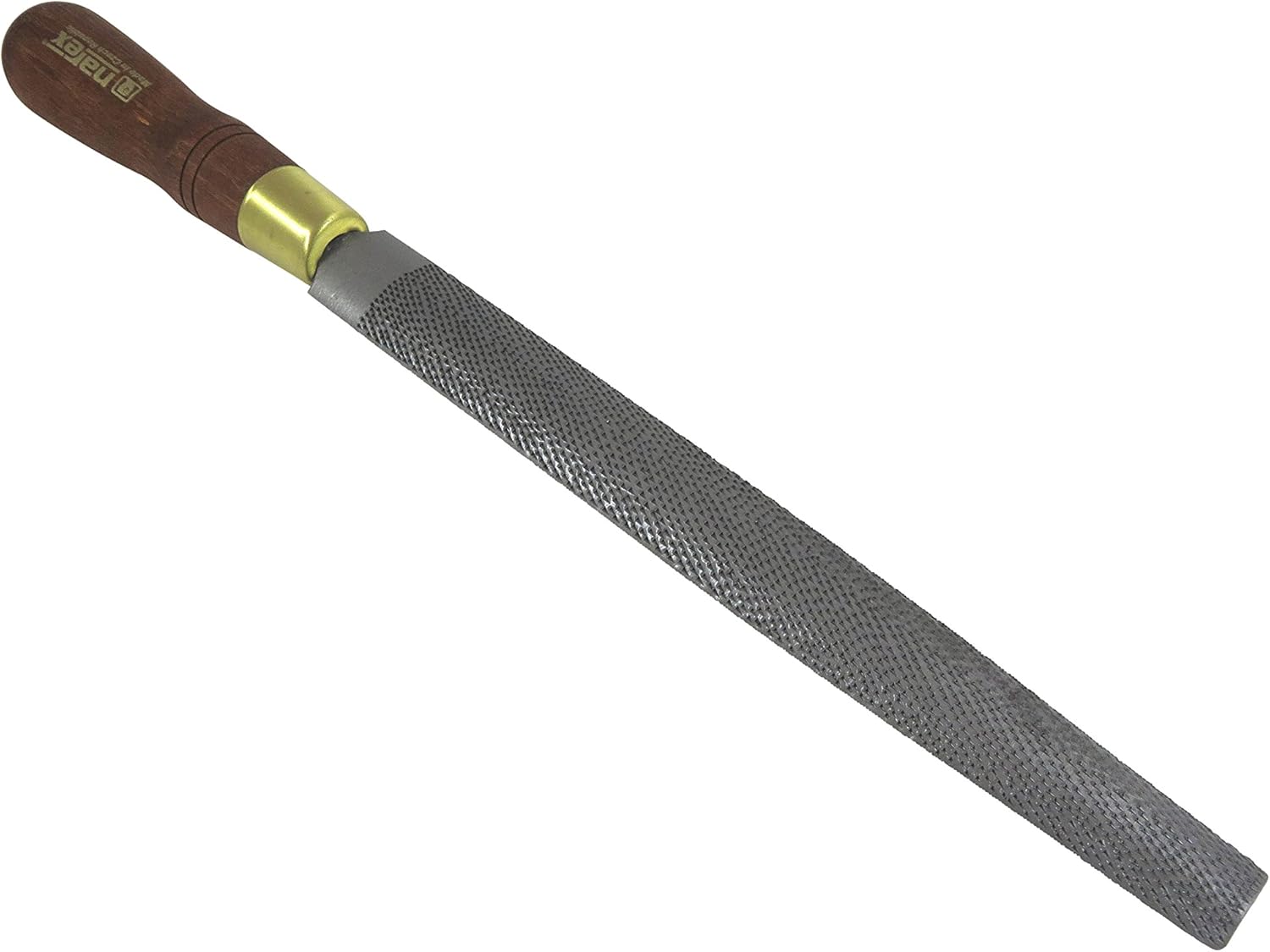 Narex 872532 Hand Cut Stitched 10 Inch Cabinet Maker's Rasp Medium Cut 15-1/2 Inches Overall European Hornbeam Handle