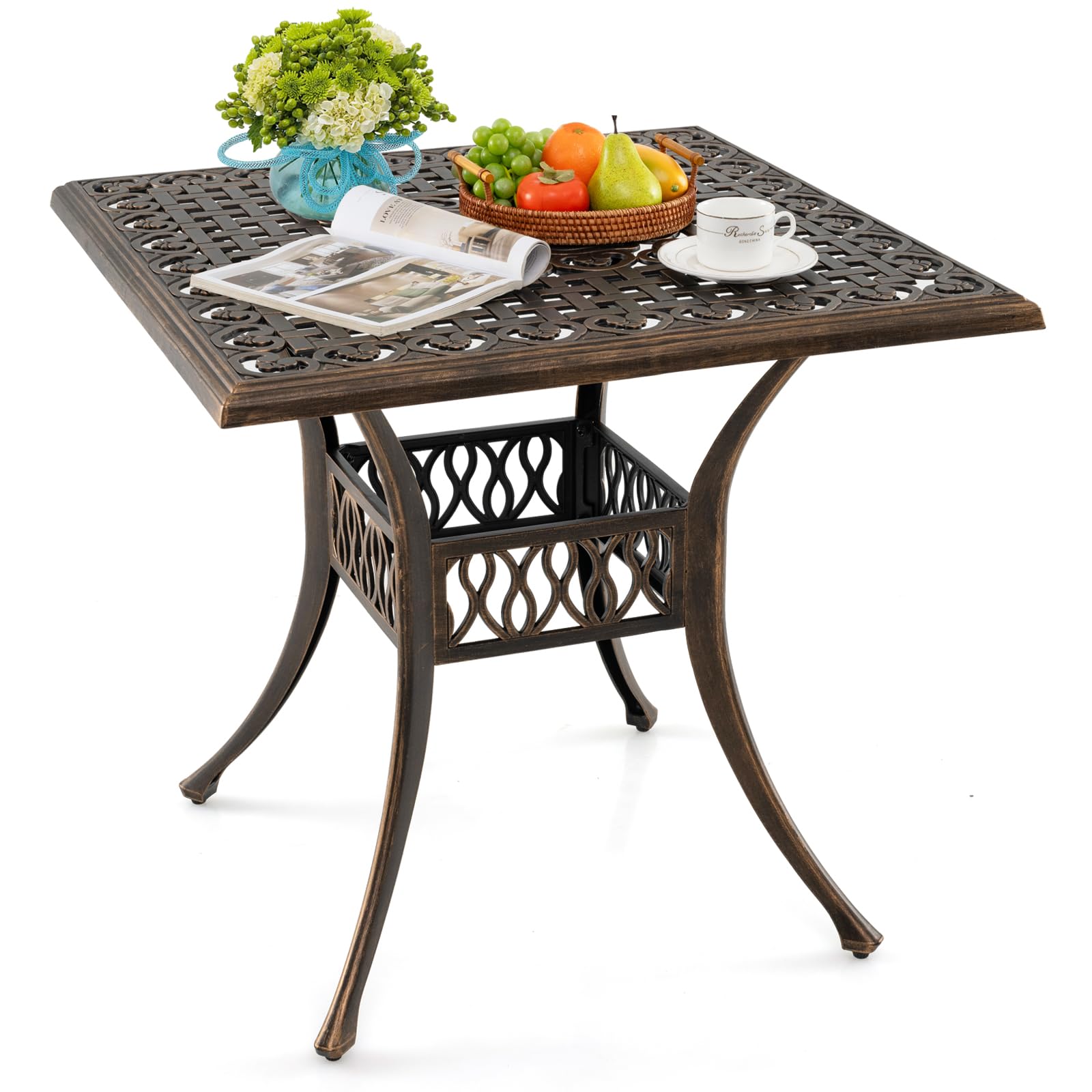 Design Ronde Tuin Tafels met parasolgat kopen? ✔️ Vergelijk & bespaar