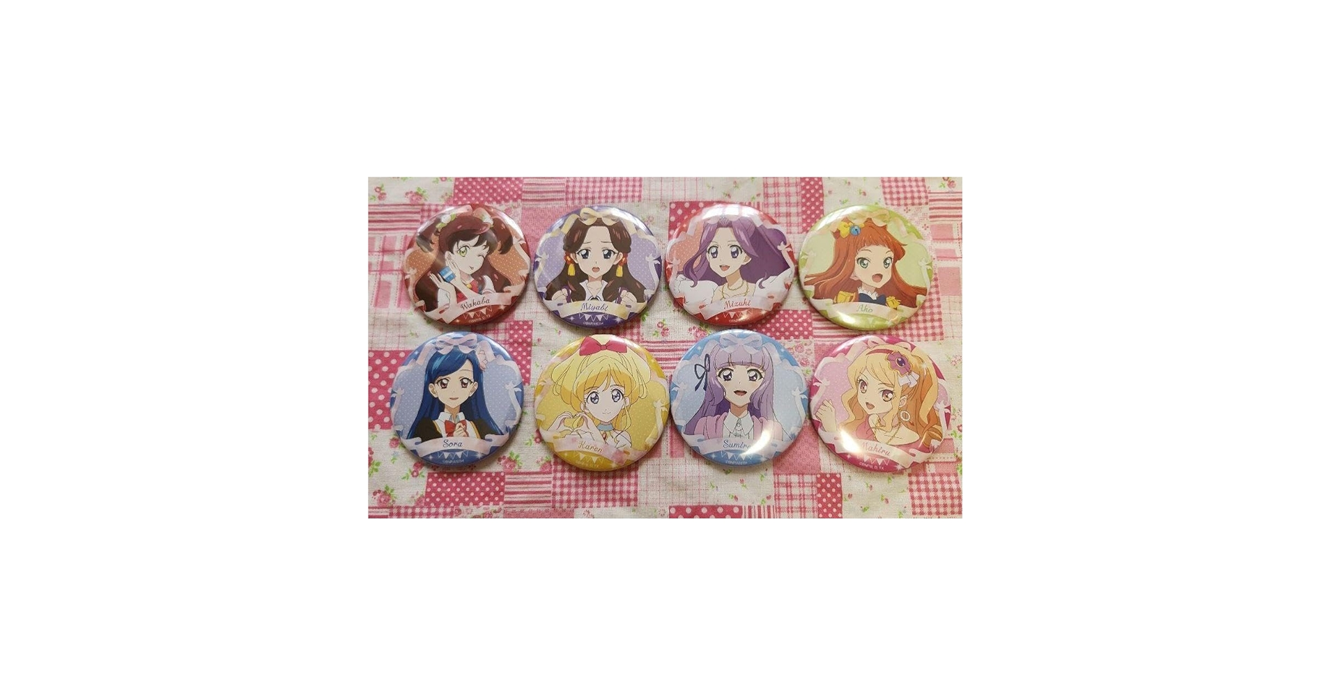 アイカツ バースデー缶バッジ アイカツスターズ ひめ 20個 アイカツ バースデー缶バッジ アイカツスターズ ひめ 20個