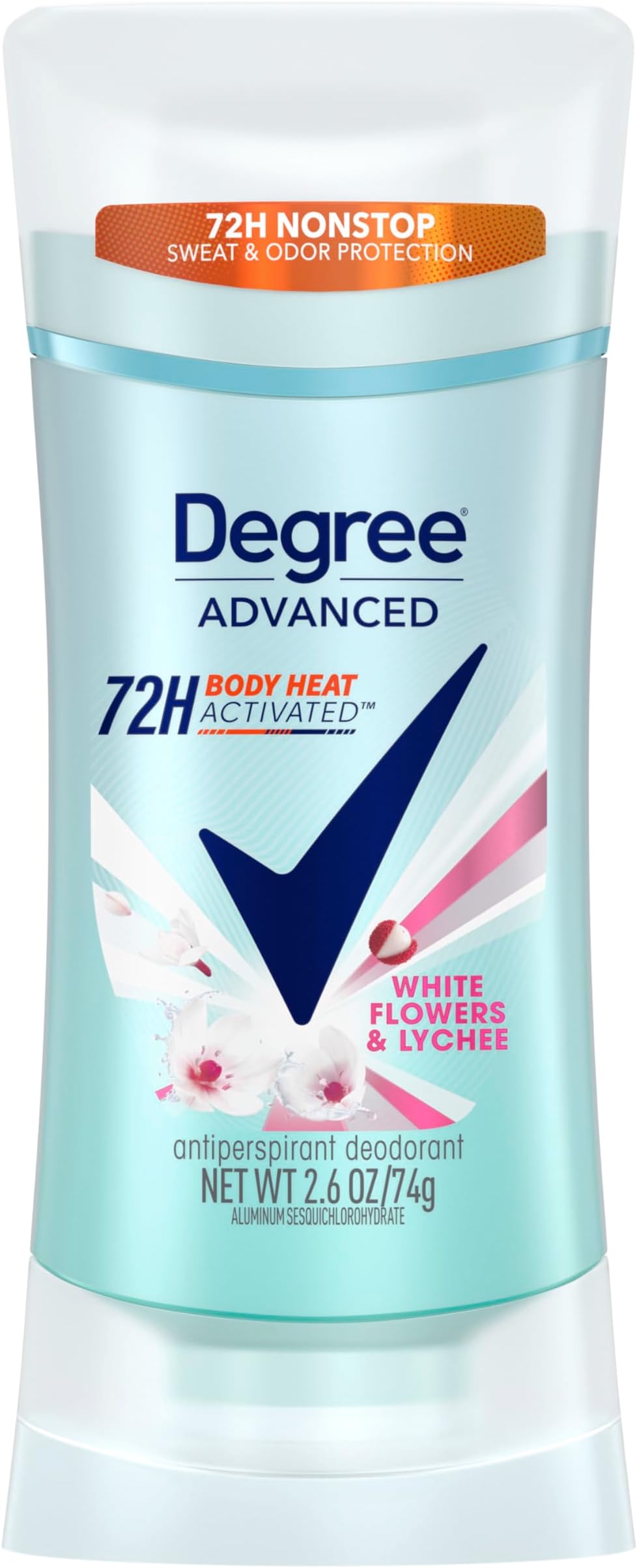 Degree Unlimited Antiperspirant Deodorant Stick Clean 2 Count Long Lasting Sweat