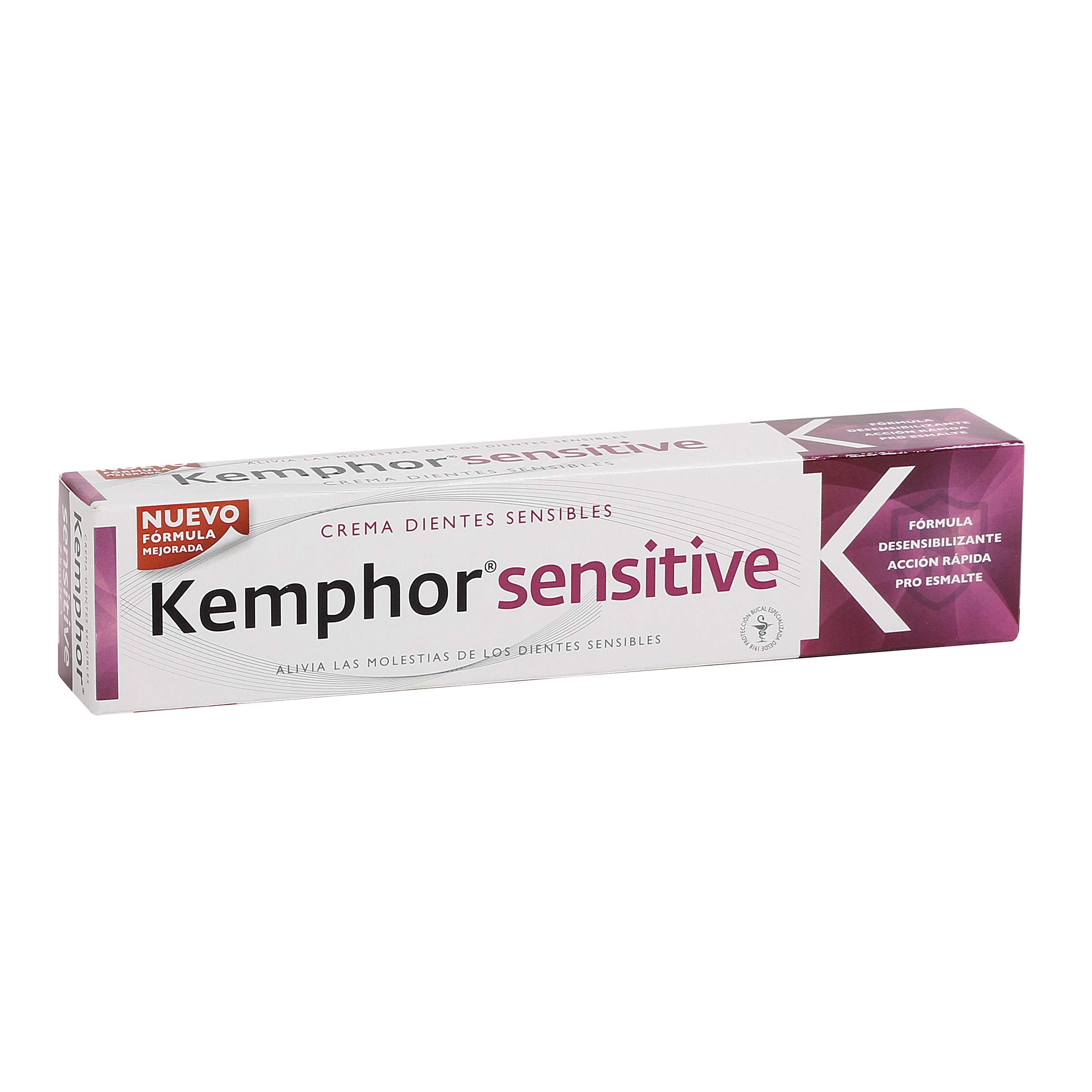 Kemphor Sensitive Toothpaste for Sensitive Teeth, Tube 75 ml