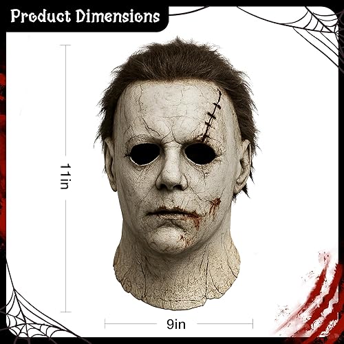 Miniatura 2 de Máscara de Michael Myers Máscara de látex para adultos para Halloween, carnaval y fiestas de disfraces