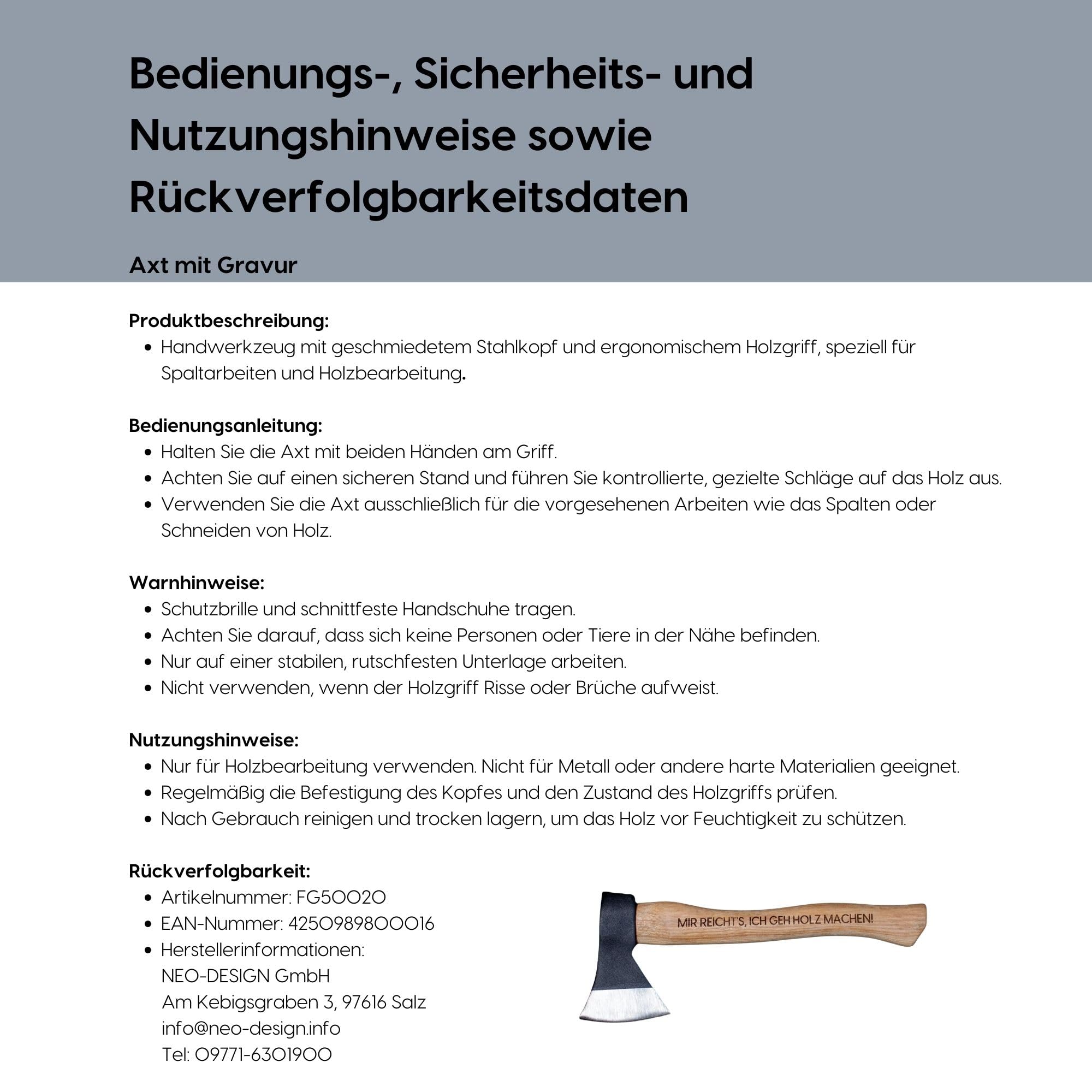 Axt mit Wunsch-Namen oder Spruch | Beil individuell Bedruckt | Axt personalisiert | Männer Geschenke, Geschenke für Papa, Geburtstagsgeschenk, Gadgets für Männer