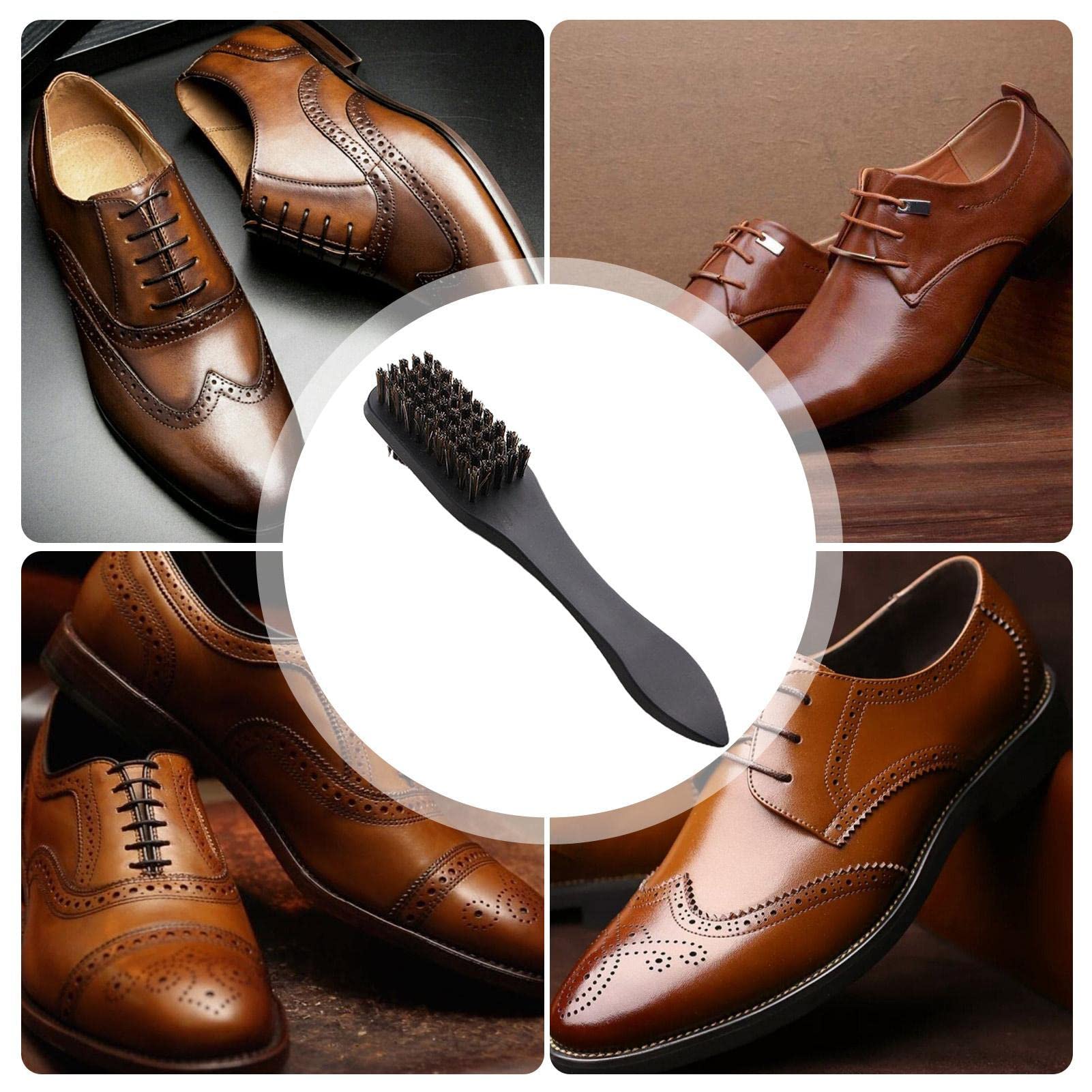 1pc Modèle De Luxe Léger Avec Brosse À Chaussures À Ajout De Liquide, Brosse De Nettoyage De