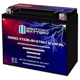 Mighty Max Battery YTX20L-BS - 12 Volt 18 AH&comma; 270 CCA&comma; Rechargeable Maintenance Free SLA AGM Motorcycle Battery