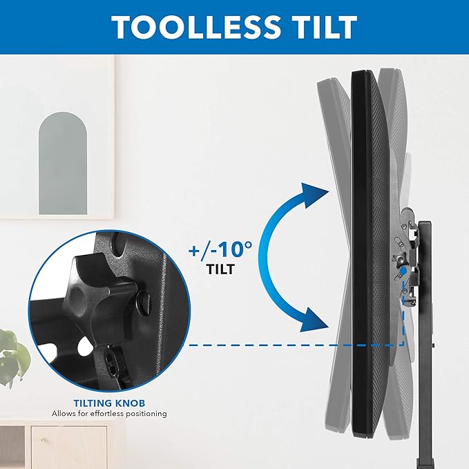 Soporte de piso para TV Mount-It! para TV de 37 a 55 pulgadas miniatura 9