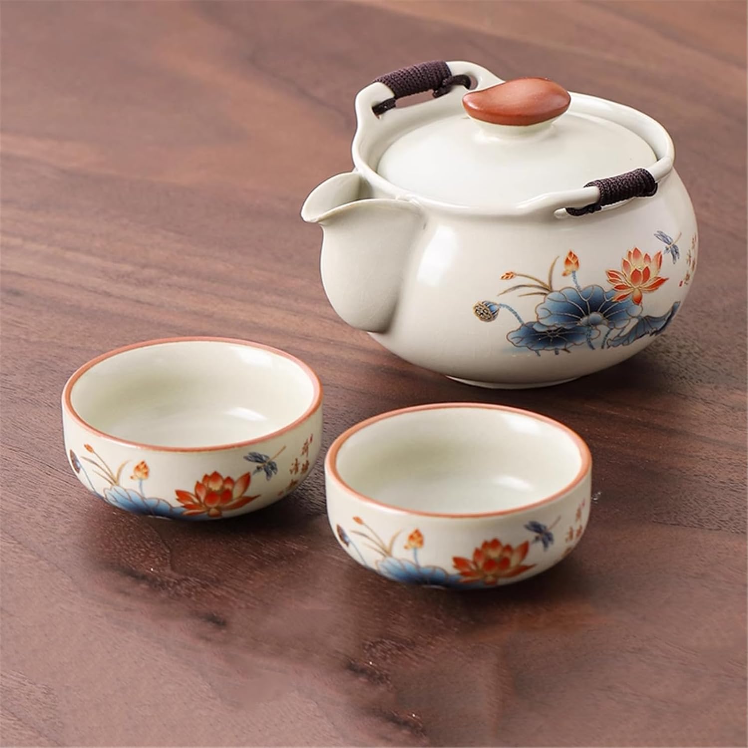 Jade White Single Bowl – Personal Ceramic Tea Cup-set1