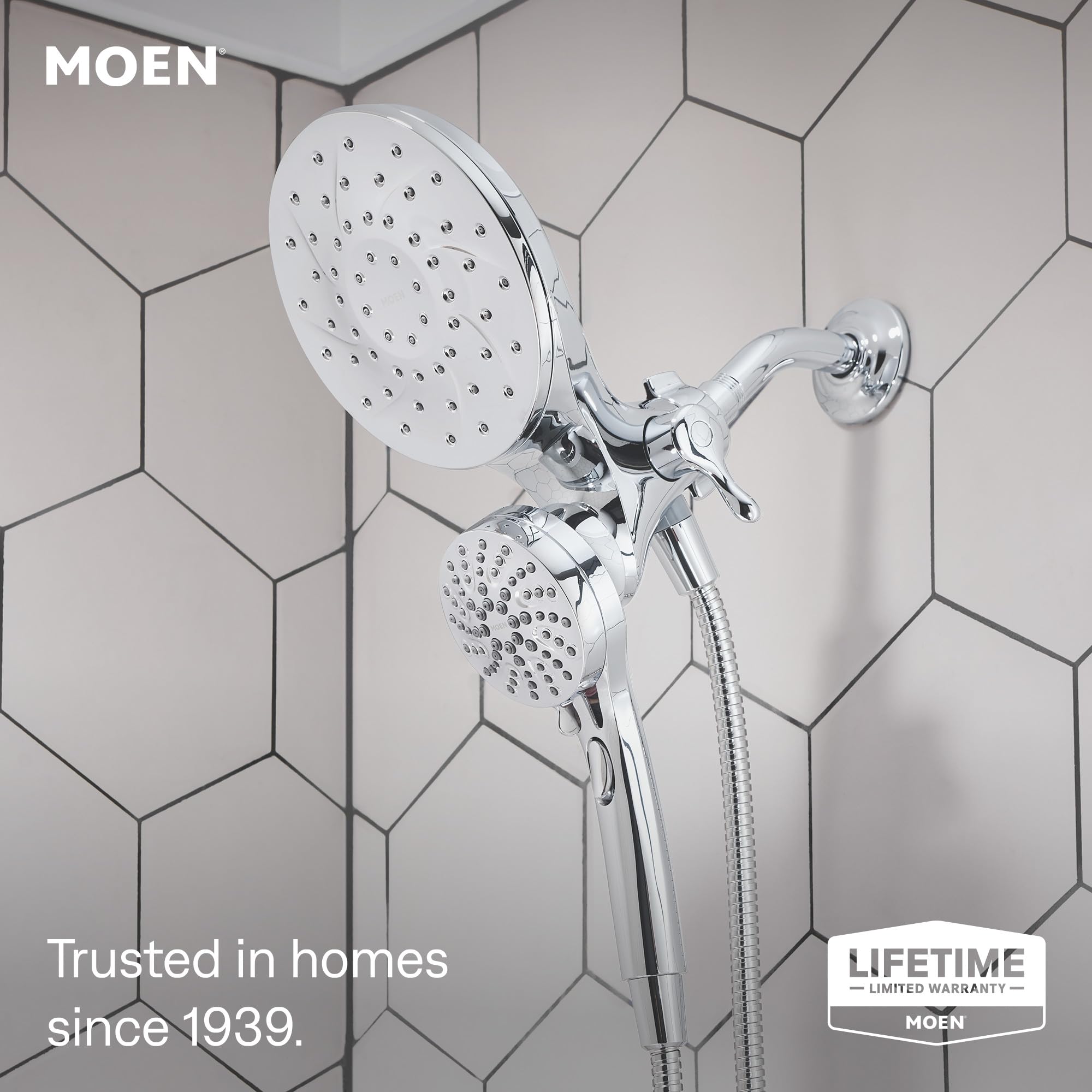 Moen Engage Magnetix 2-in-1 Shower Head & Handshower -2