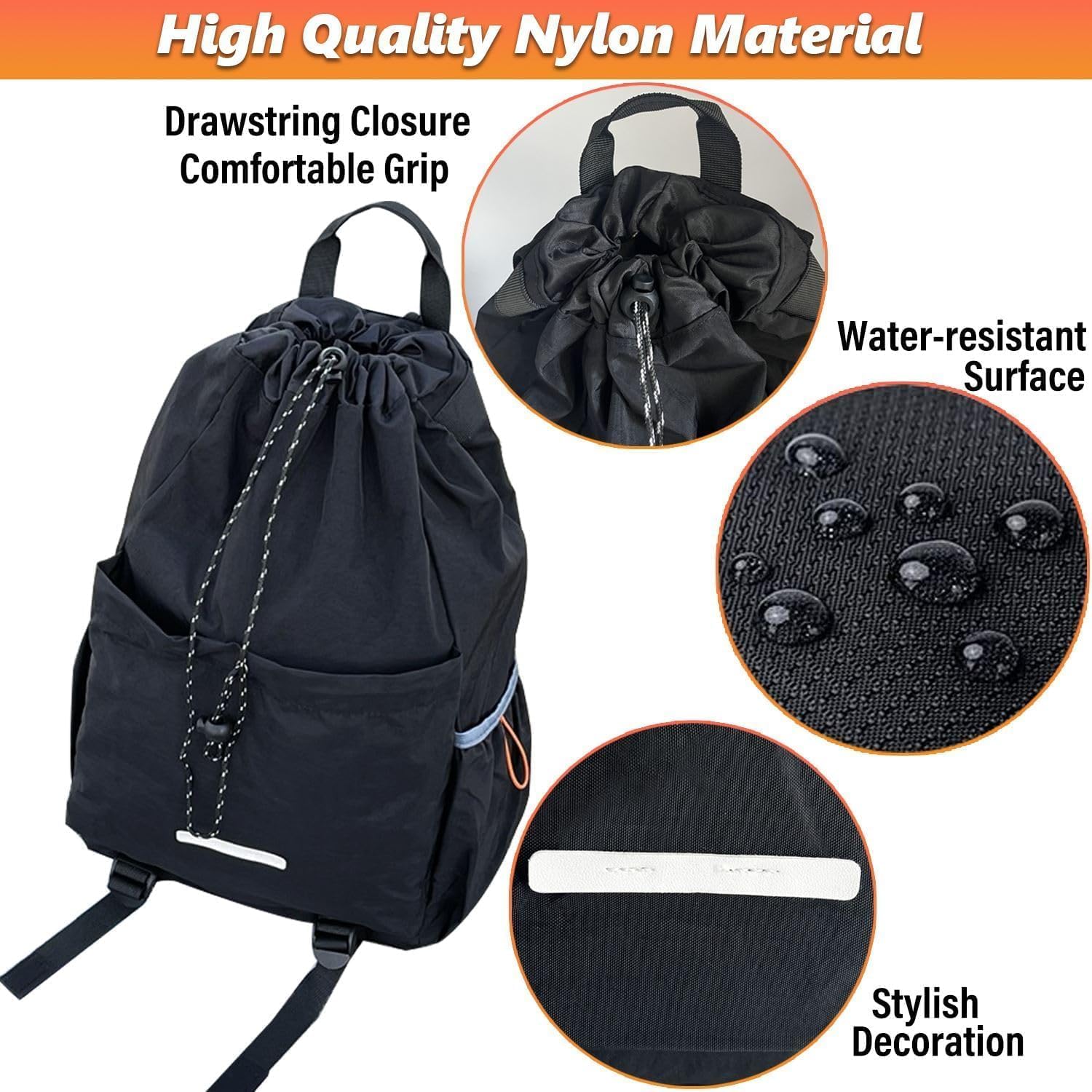 Welding Helmet Bag, Waterproof Motorcycle Backpack, Large Capacity Helmet Cover, Welding Hood Bag for Tools Lightweight Drawstring Bag for Dirt Bike Riding Motorcycle Accessories