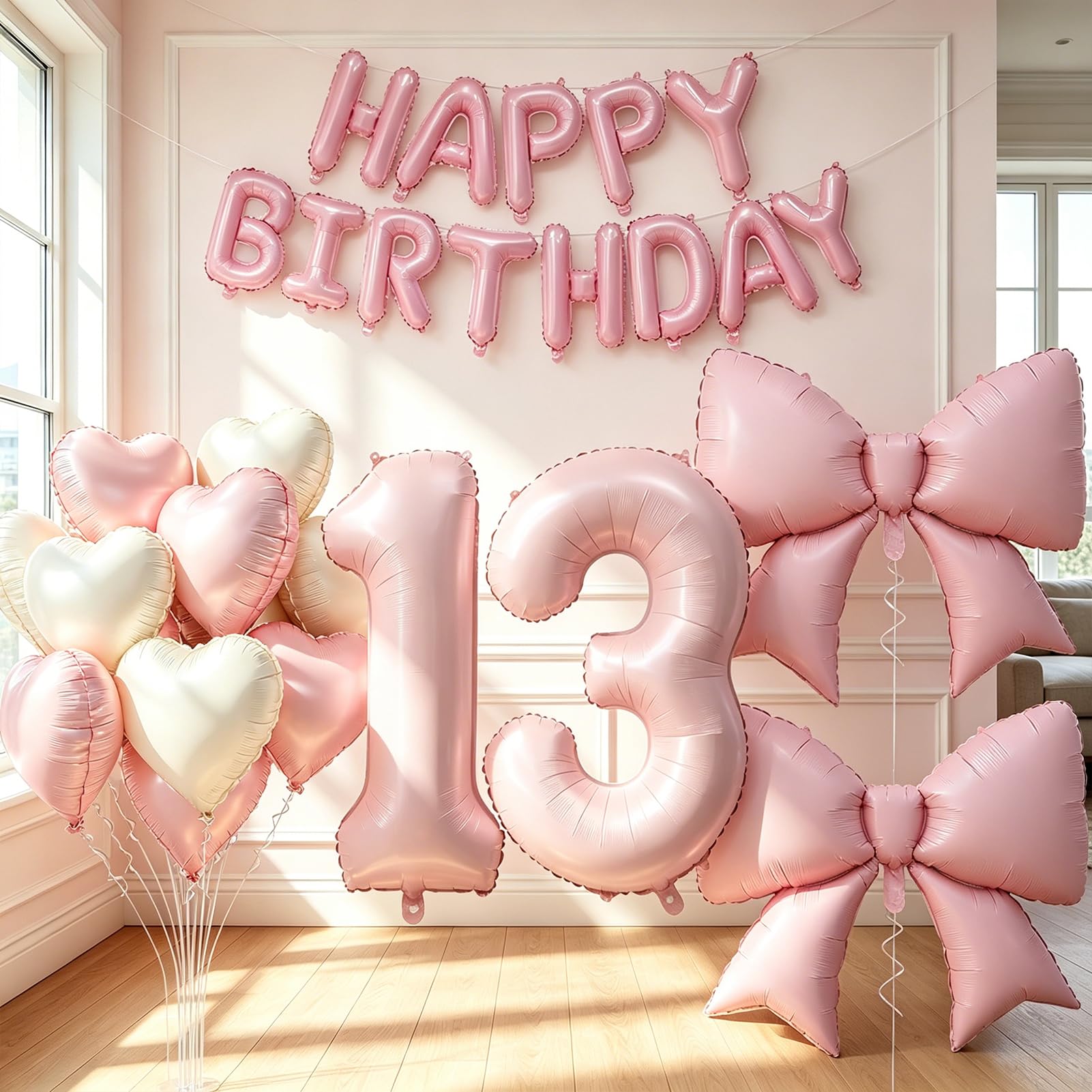 Photo 1 of Ifqingram 40 Inch Number 13 Balloon Set