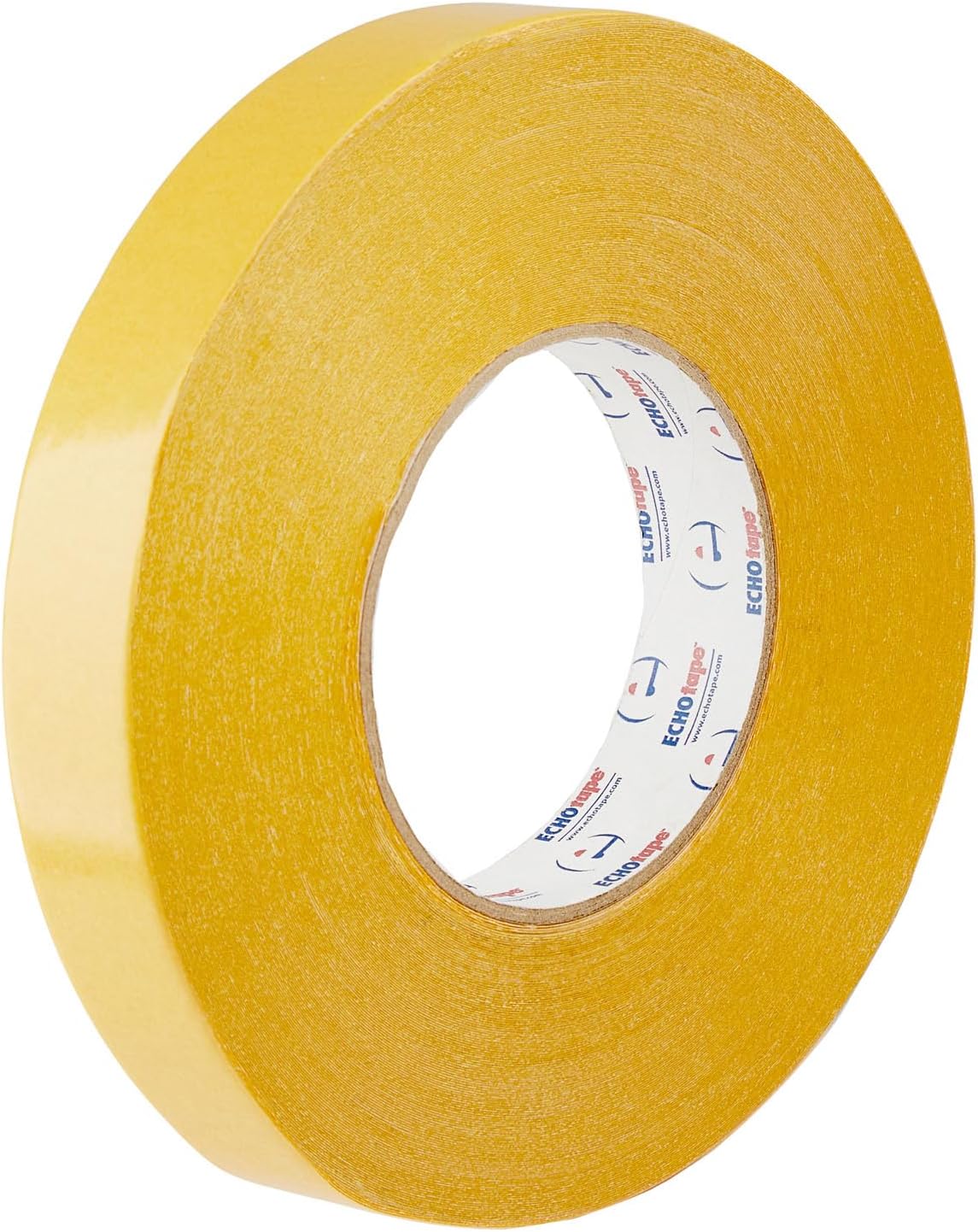 ECHOtape DC-U032A | White Double-Sided Tape | Heavy Duty Double Tape | Permanent Mounting and Bonding | Strong Double Tape | Indoor/Outdoor Double-Sided Tape | .94 in x 54.6 yds