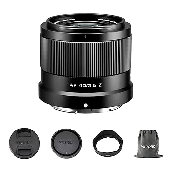 Amazon.com : VILTROX 40mm F2.5 f/2.5 AF Lens for Nikon Z