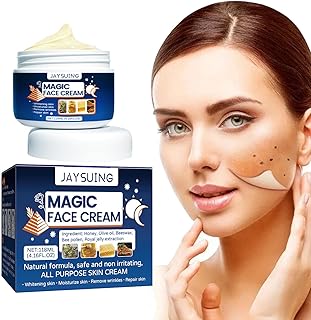 Creme de Rosto Mágico | Creme Refirmante Diário Pele Multiusos | Cuidados com a pele Hidratante Facial Hidratante Hidratante Facial para Pele Seca e Danificada Baodan