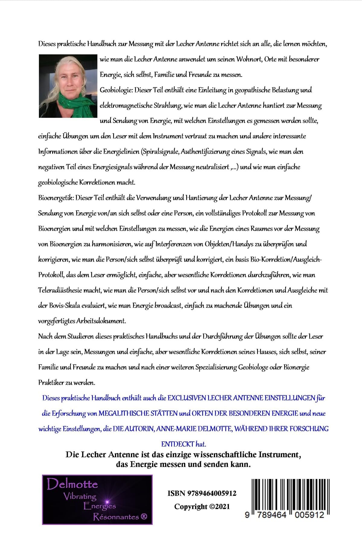 PRAKTISCHES HANDBUCH ZUR MESSUNG MIT DER LECHER ANTENNE - AUFWENDIGER BASISKURS FÜR DEN EINSATZ IN GEOBIOLOGIE UND BIOENERGETIK