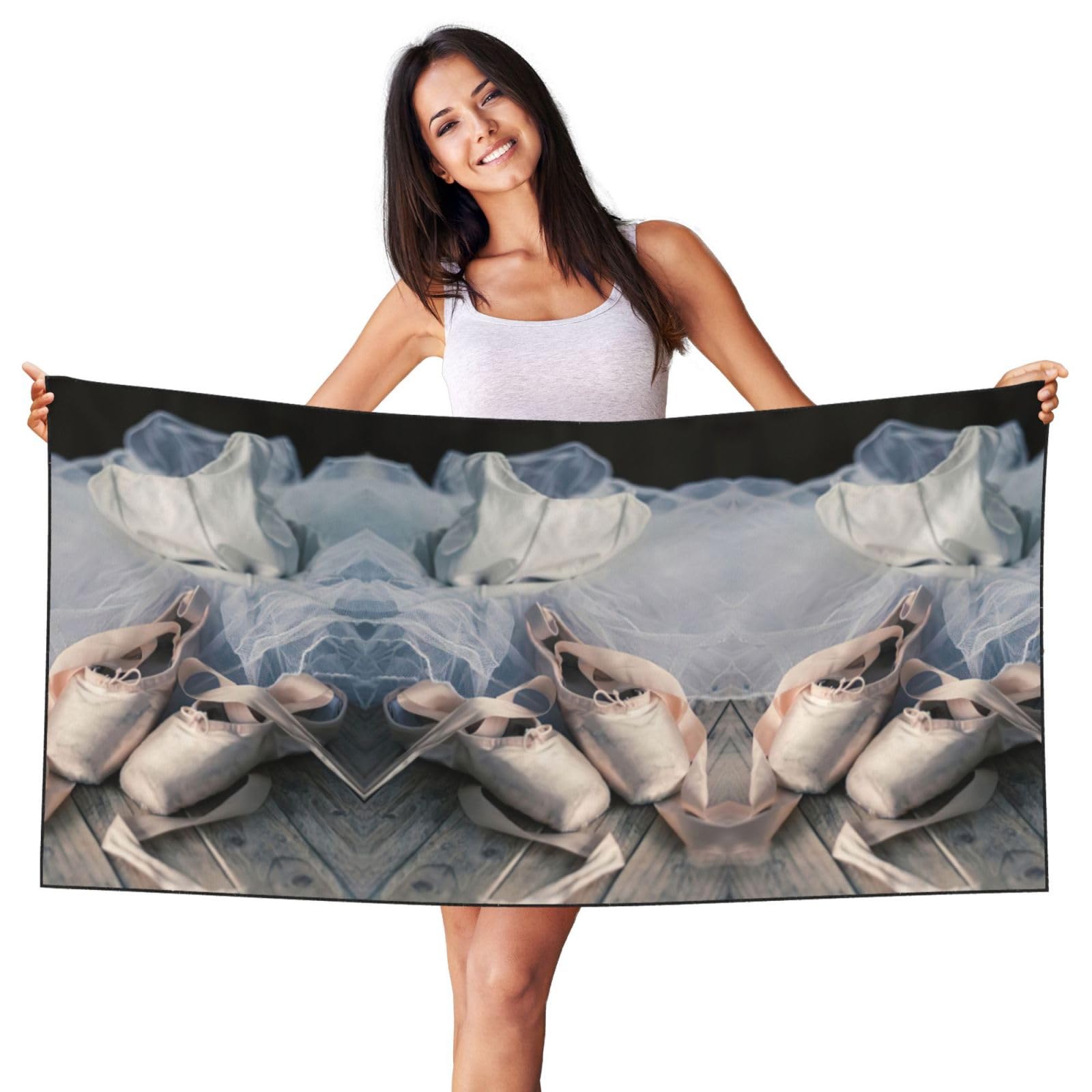 Serviette de plage pour adulte grand format - Couverture légère pour voyage et sport