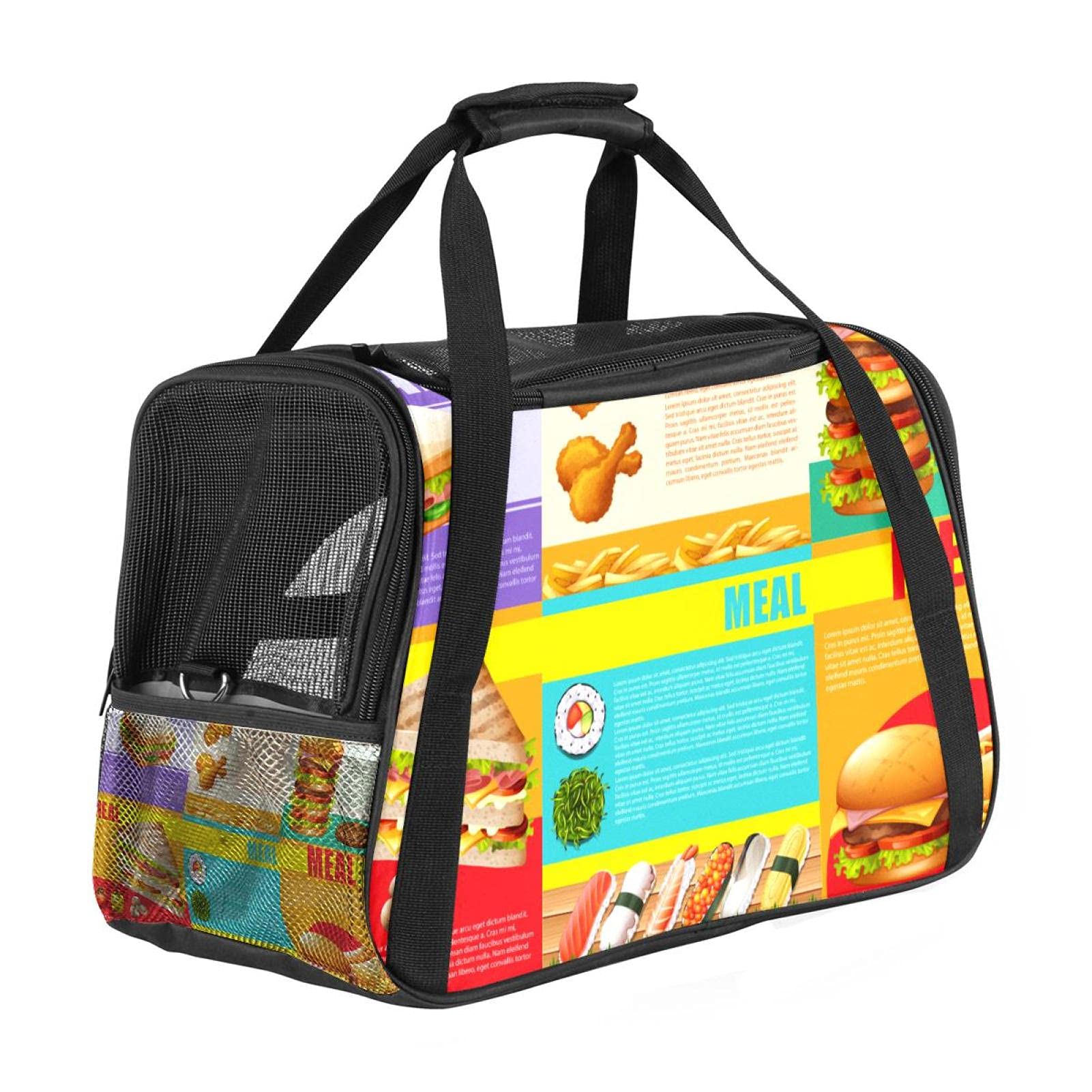 Sac de transport pour animal domestique cabine avion léger et pliable pour petits chiens