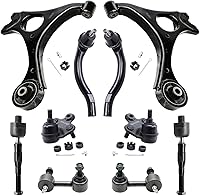 Vista 1103 de Detroit Axle - Kit de suspensión frontal de 10 piezas para Dodge Avenger 2008-2014, Chrysler Sebring 2007-2010, 2 brazos de control inferiores, 2