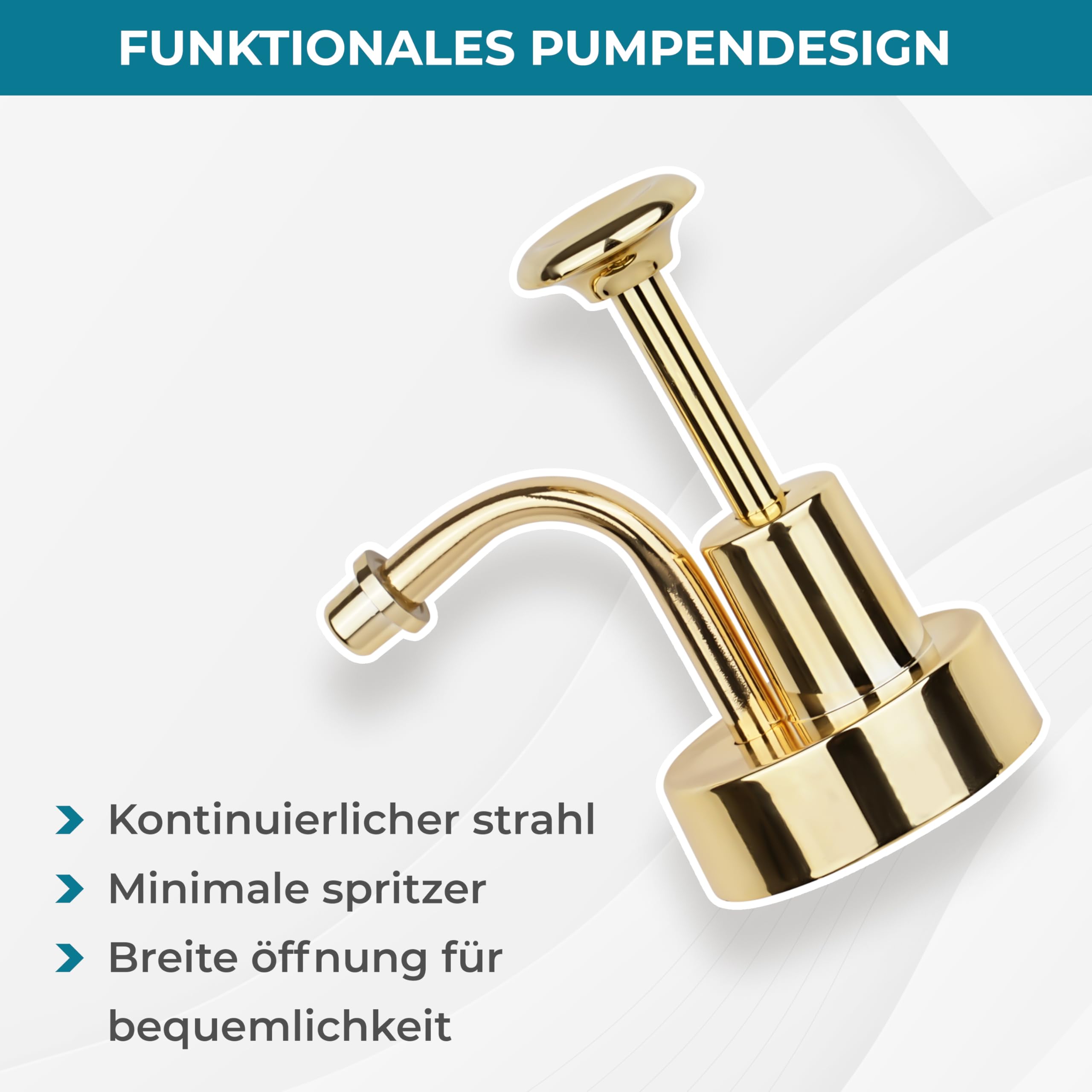 Winter Shore Sirup Pumpspender Glas mit Etiketten (2er-Pack) - Einfacher Sirup Spender Glas - Kaffee Sirup Flaschen - Pumpflasche Glas - Pumpspender Sirup für Kaffeebar