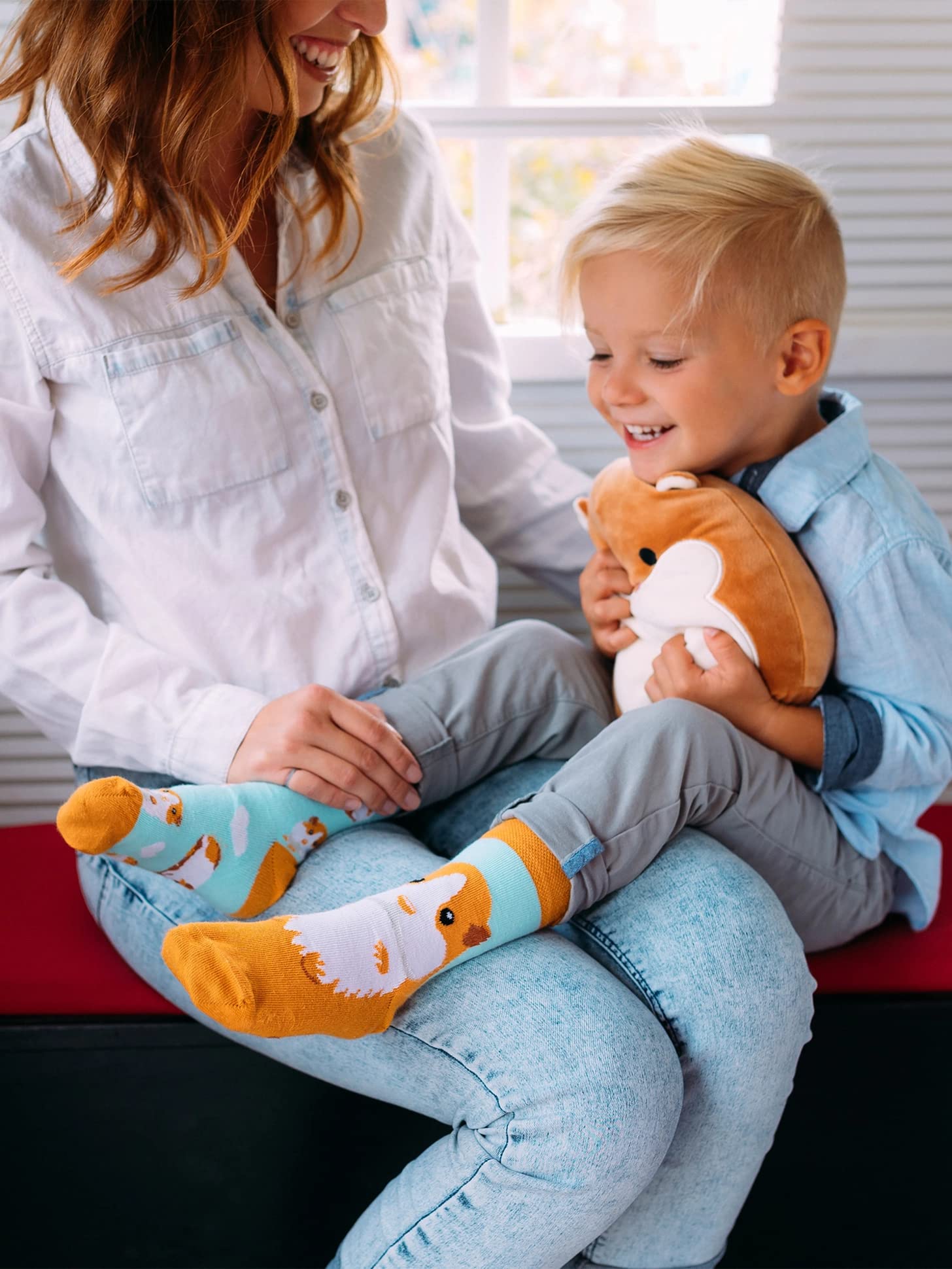Dedoles Calzini Unisex Donna Uomo & Bambini Calze Cotone con tanti Design divertenti Calcio Bicicletta Piante Cavalli Regalo sinistra destra diversi