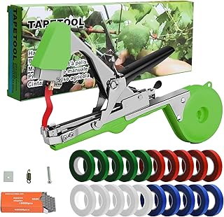 Machine &Agrave; Taper Nouer Branches,Machine &Agrave; Taper,Outil Agriculture Manuelle pour Attaches Plantes,Machine de Fixation de Plantes Ensemble d