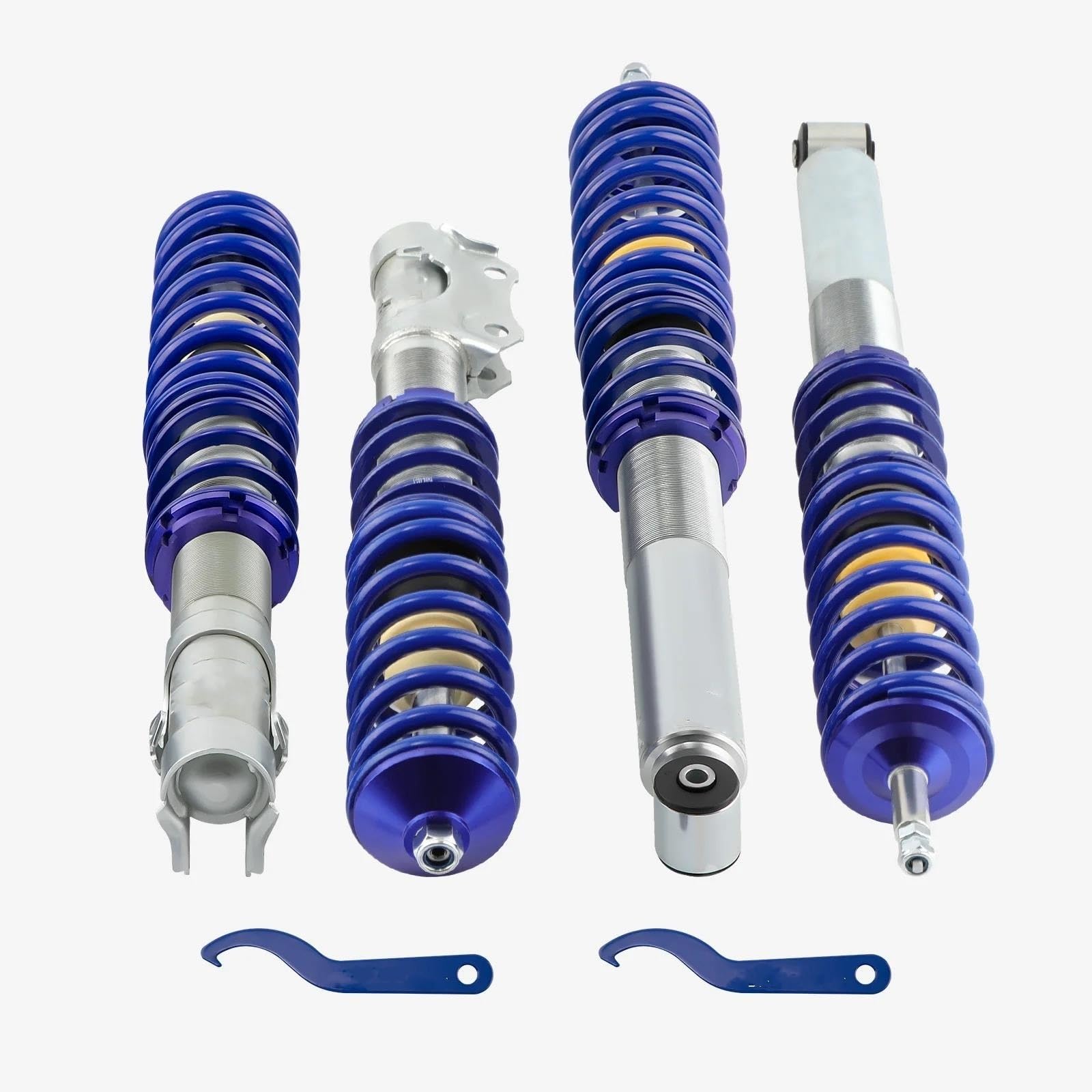 Ammortizzatore ad aria Kit Di Abbassamento Con Ammortizzatori Coilover Da 4 Pezzi Per Golf Per MK2 MK3 84-00 Per VW Per Jetta 84-98 Ammortizzatori Auto