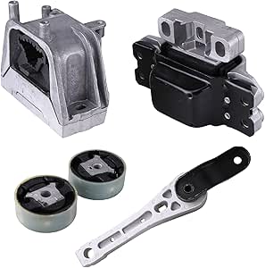 Amazon.com: 5PCS Engine Motor & Transmission Mount Set Compatible for ...