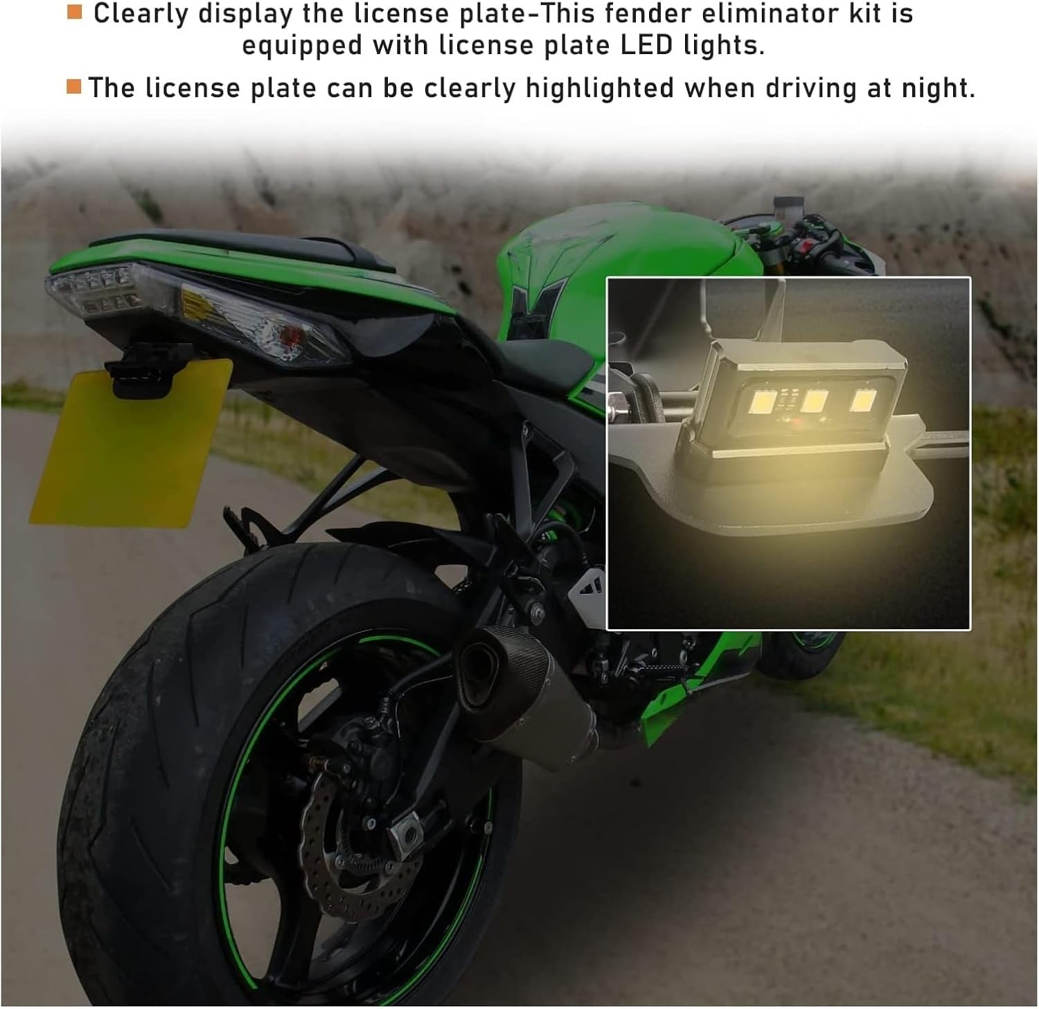 ナンバープレートホルダー ナンバープレートホルダー LED ライトために