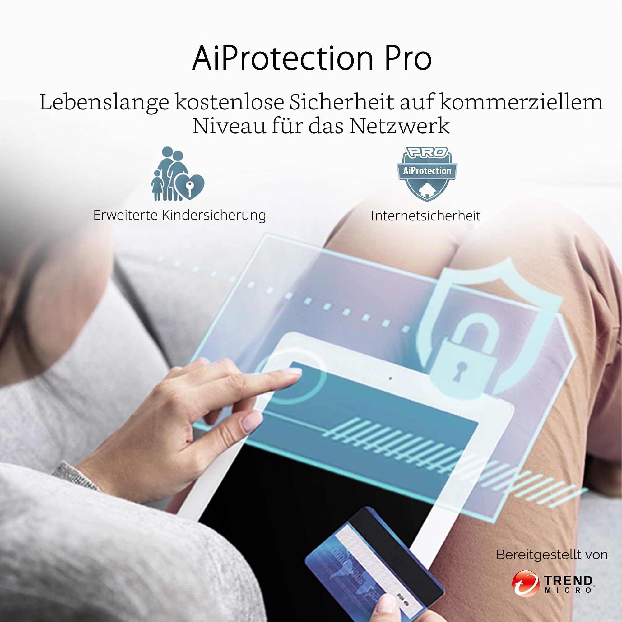Asus Ai Mesh AX-WLAN System ZenWiFi XT8 Weiß kombinierbarer Router (Tethering als 4G und 5G Router-Ersatz, 2in1 Mesh Zugangspunkte-Set, 3X Gigabit LAN, 2.5G WAN, App Steuerung, Roaming, AiProtection)