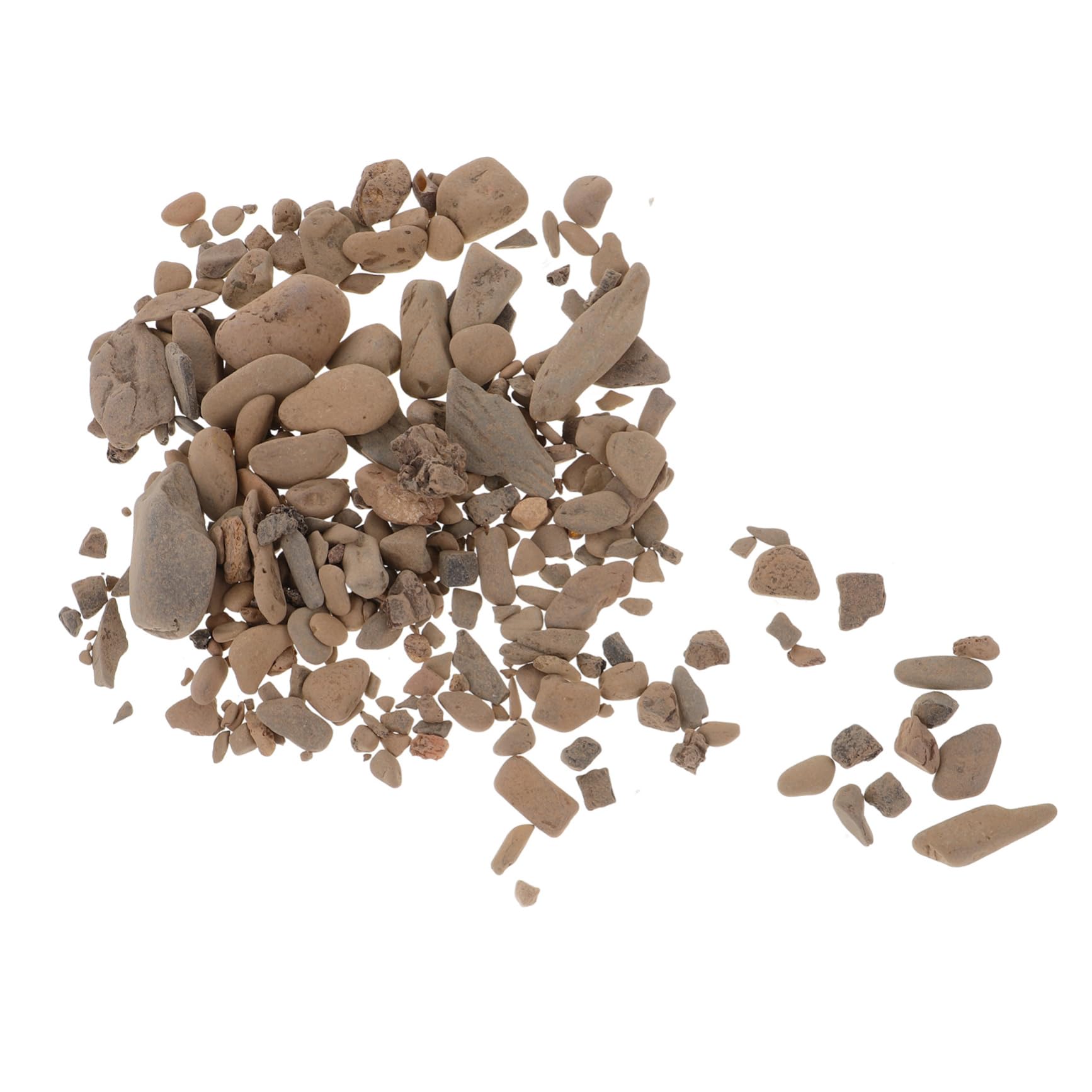 Milisten 1tasche Sack Natursteine Für Aquarien Dekorative Kieselsteine Für Fischbecken Terrarien Und Garten Vielseitige Dekoration Für Wassergärten Und Blumentöpfe