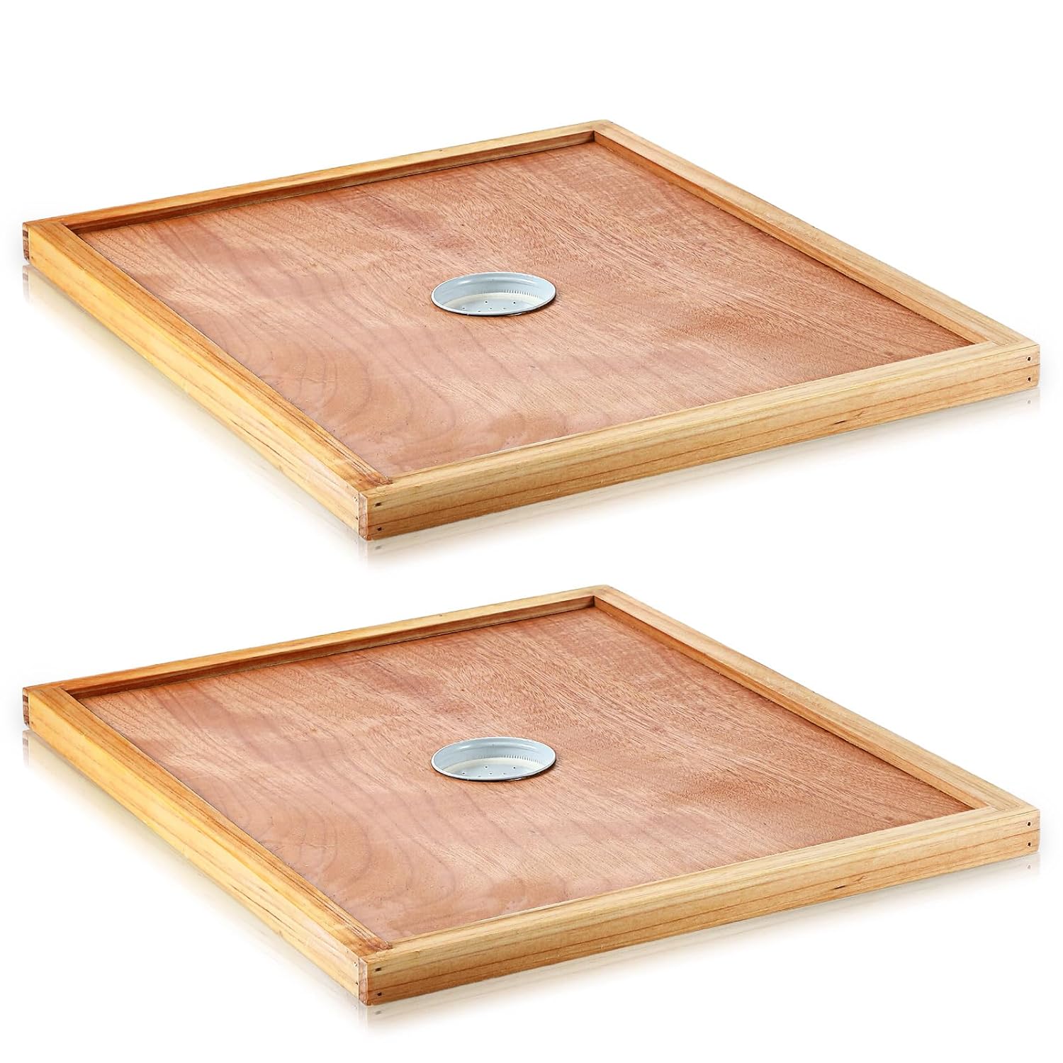 Colingmill 2 Pack Bee Hive Inner Cover and Bee Entrance