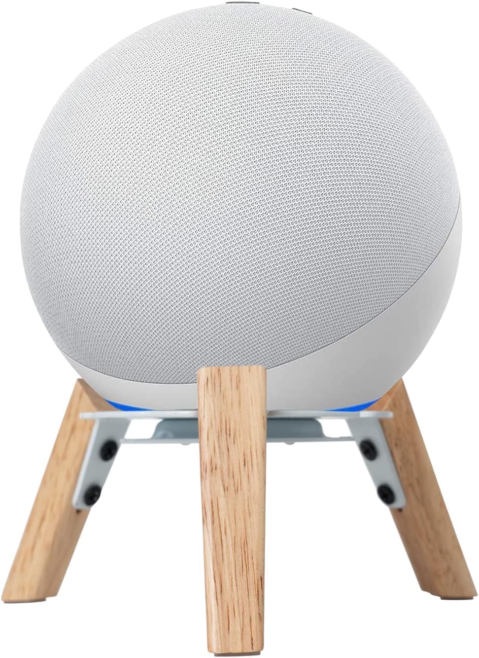 shinar Lautsprecherhalterungen Kompatibel für Spot 2024/Ech0 4 Gen./Homepod Ständer für Spot 2024/Homepod verstellbare Tischständer Halterung mit integriertem Kabelmanagement besseren Klang (Weiß)