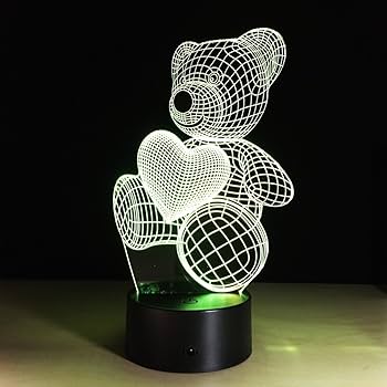 らぶぶ 3d creative visualization lamp オマケ付き s-l1200.jpg