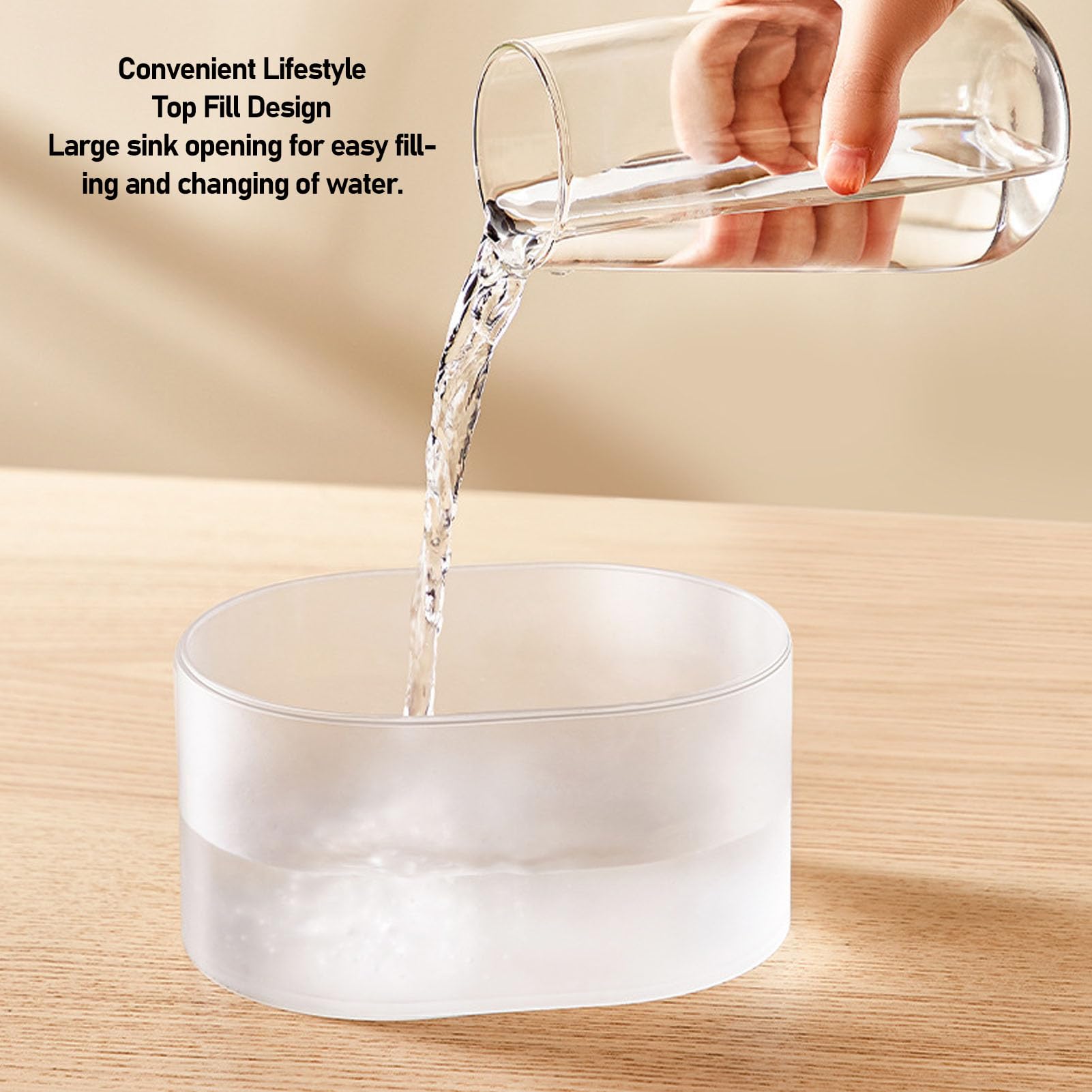 Humidificador de Niebla Fría, Humidificador con Difusor de Aceites Esenciales, Aromaterapia para Viajes en Casa, Oficina, Tanque Grande de 1 Litro, Tiempo de Ejecución de 8 (blanca)