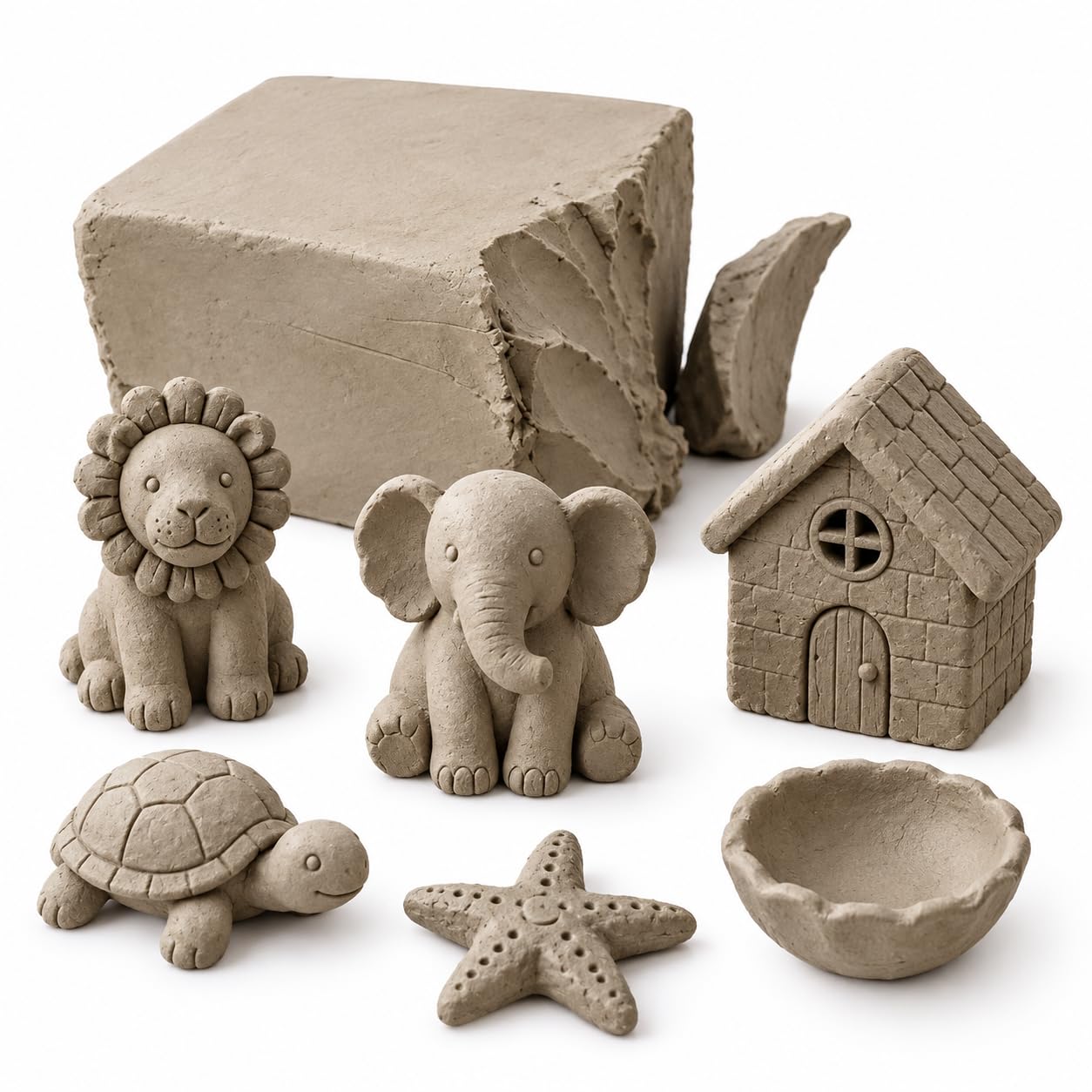 Terracotta Clay for Sculpting & Art - CasaVelle -1