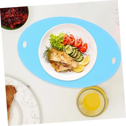 Miniatura 6 de Almohadilla de aislamiento térmico de silicona, almohadilla de taza de bebidas, salvamanteles de succión para olla caliente, posavasos para beber,