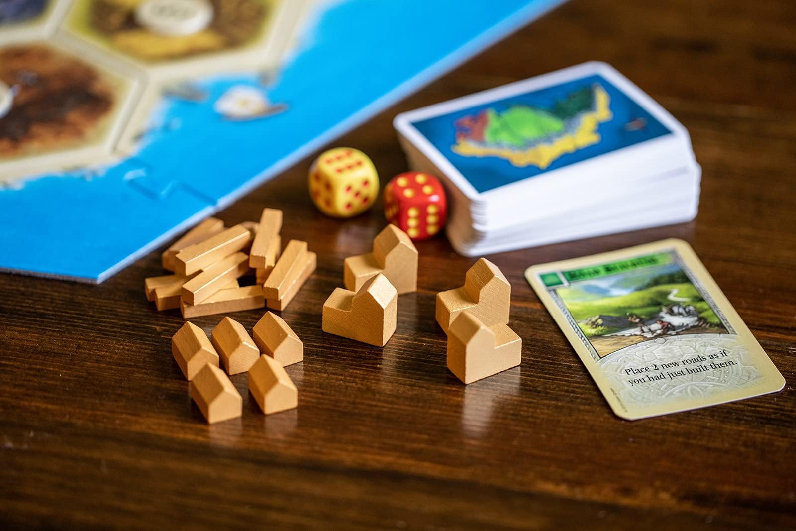 My Pet Elephant Settlers of Catan Compatible Replacement Board Game Pieces - Gold