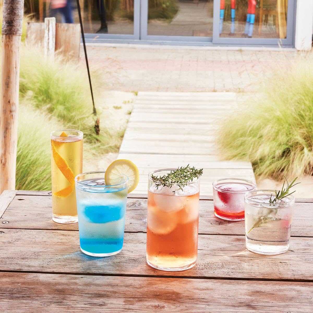 Luminarc Pinta 3 Set 4 Vasos Altos Vidrio 36cl Opal Apto Frigorífico No Apto Microondas Reciclable