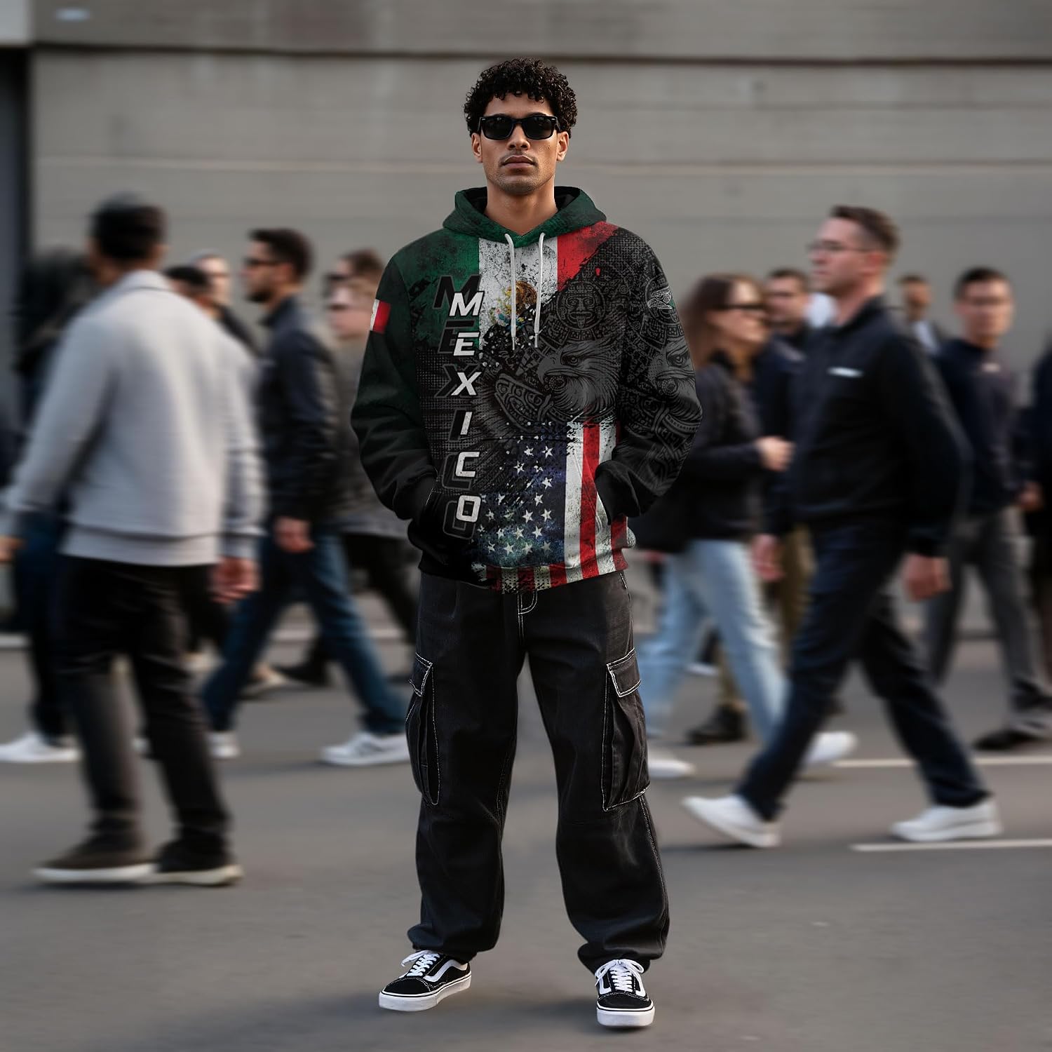 Mexican Hoodie, Mexico Hoodie For Men, Mexican Hoodies For Men, Sudadera De Mexico Para Hombre