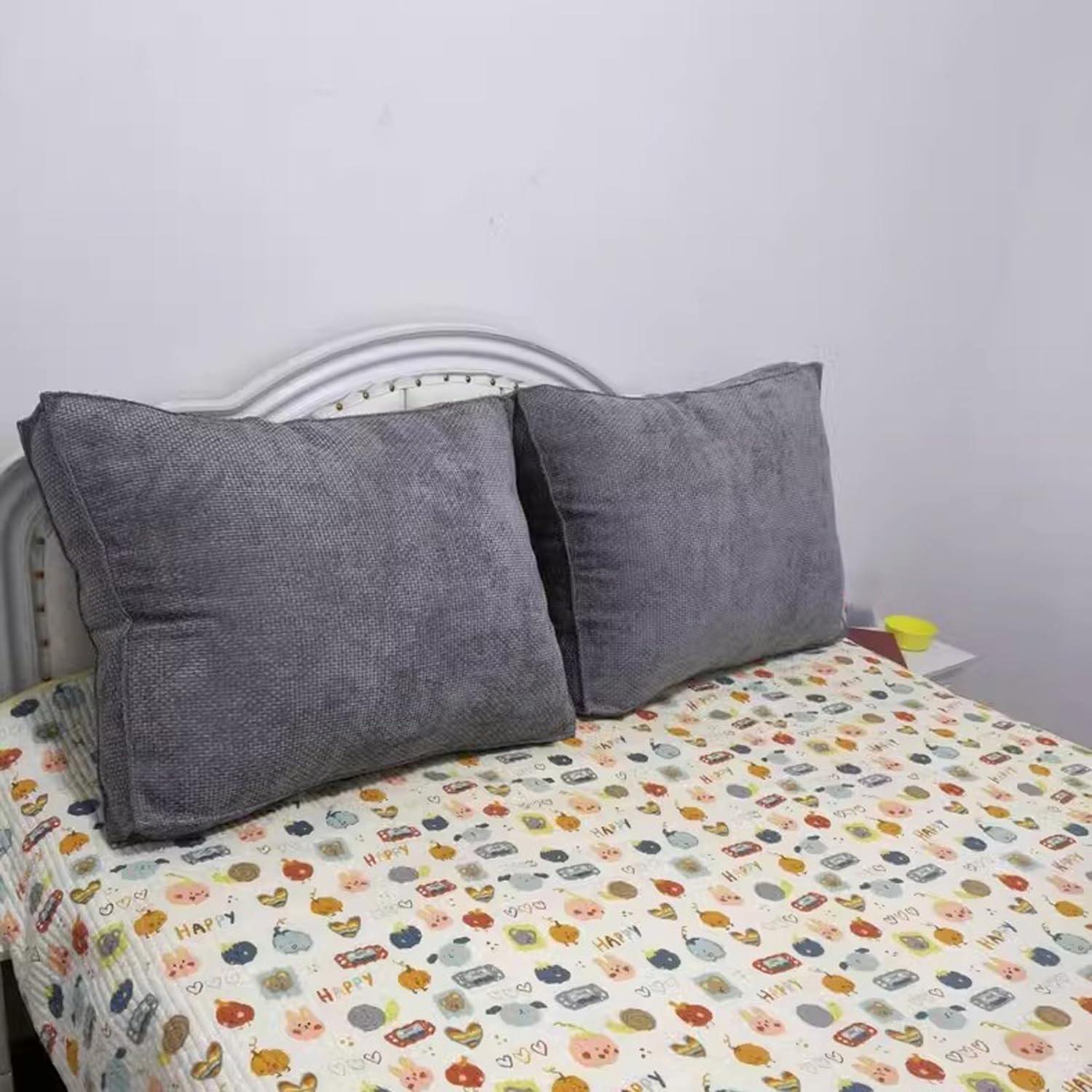 Cuscini Schienale Letto E Divano Cuscino Testiera Letto Singolo/Matrimoniale Removibile Cuscino da Parete Supporto Lombare Cuscino Schienale Cuscino Per Testiera Divano(A,90x50cm/35x19in(1pc))