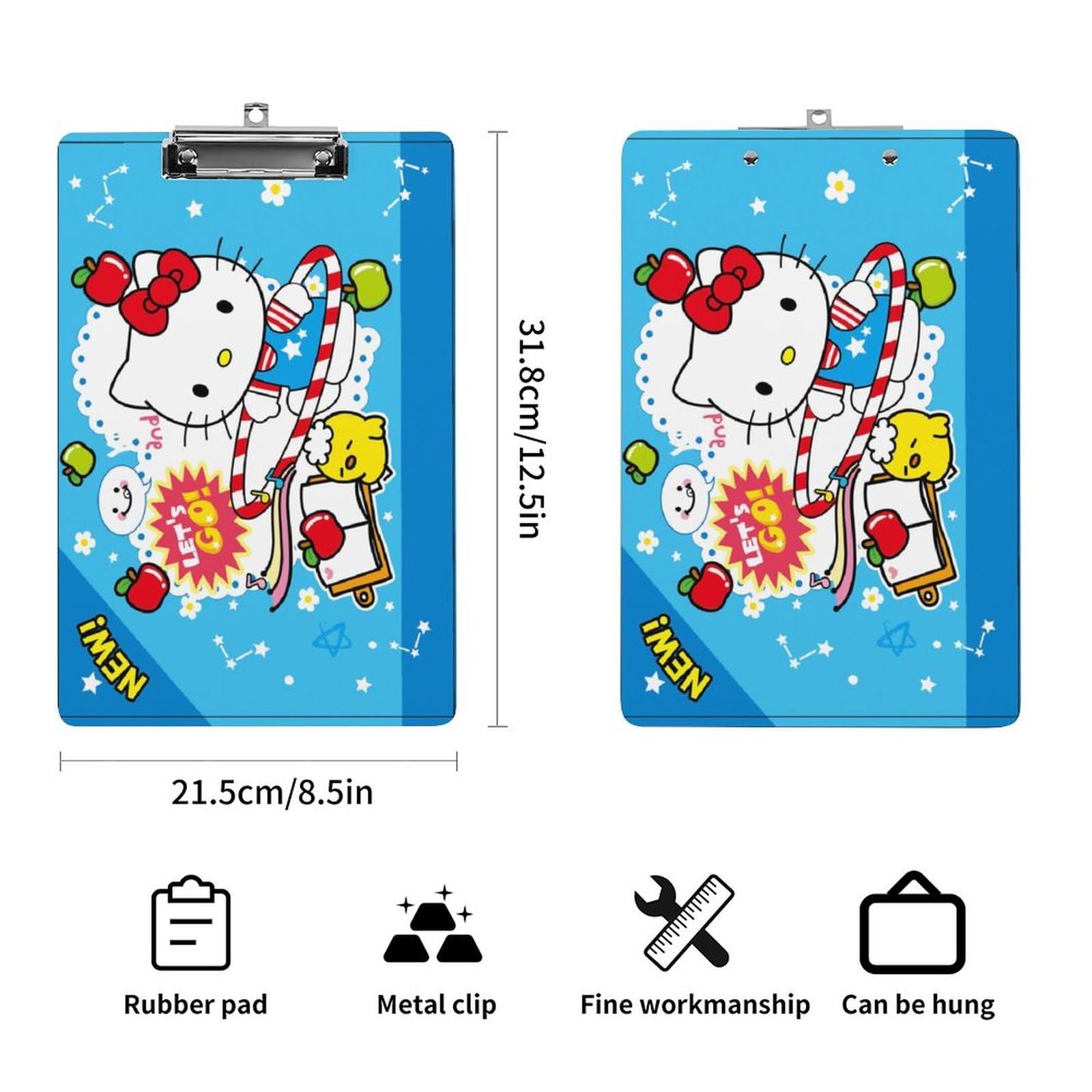Amazon.co.jp: ハローキティ クリップボード A4 キャラクター