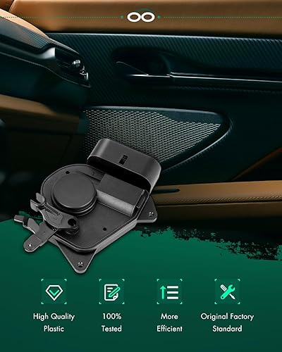 Miniatura 4 de SCITOO 746-844 Actuadores de bloqueo de puerta delantera izquierda para el lado del conductor, reemplazo del pestillo de la puerta delantera
