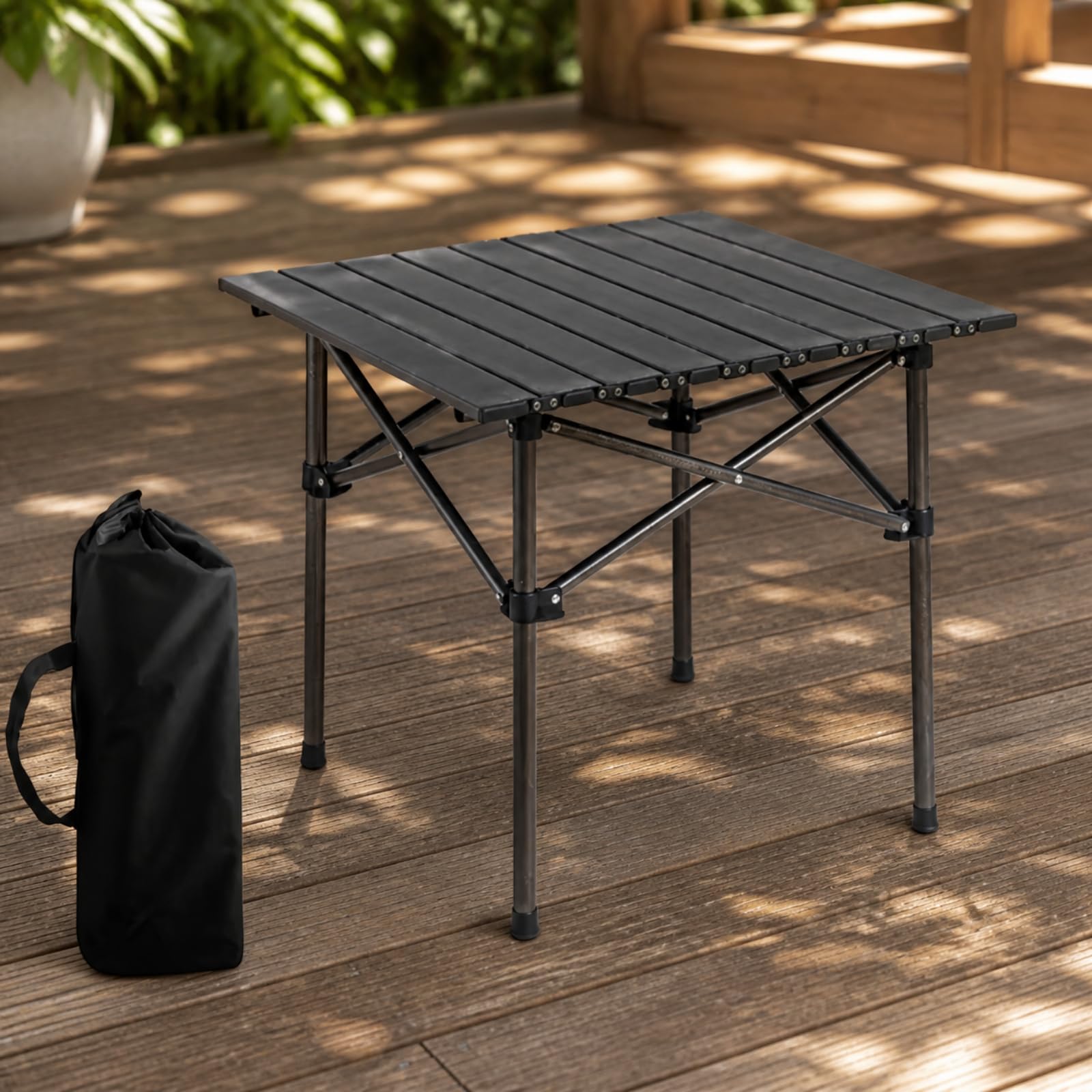 Mesa Auxiliar Camping Estable, Color to 2